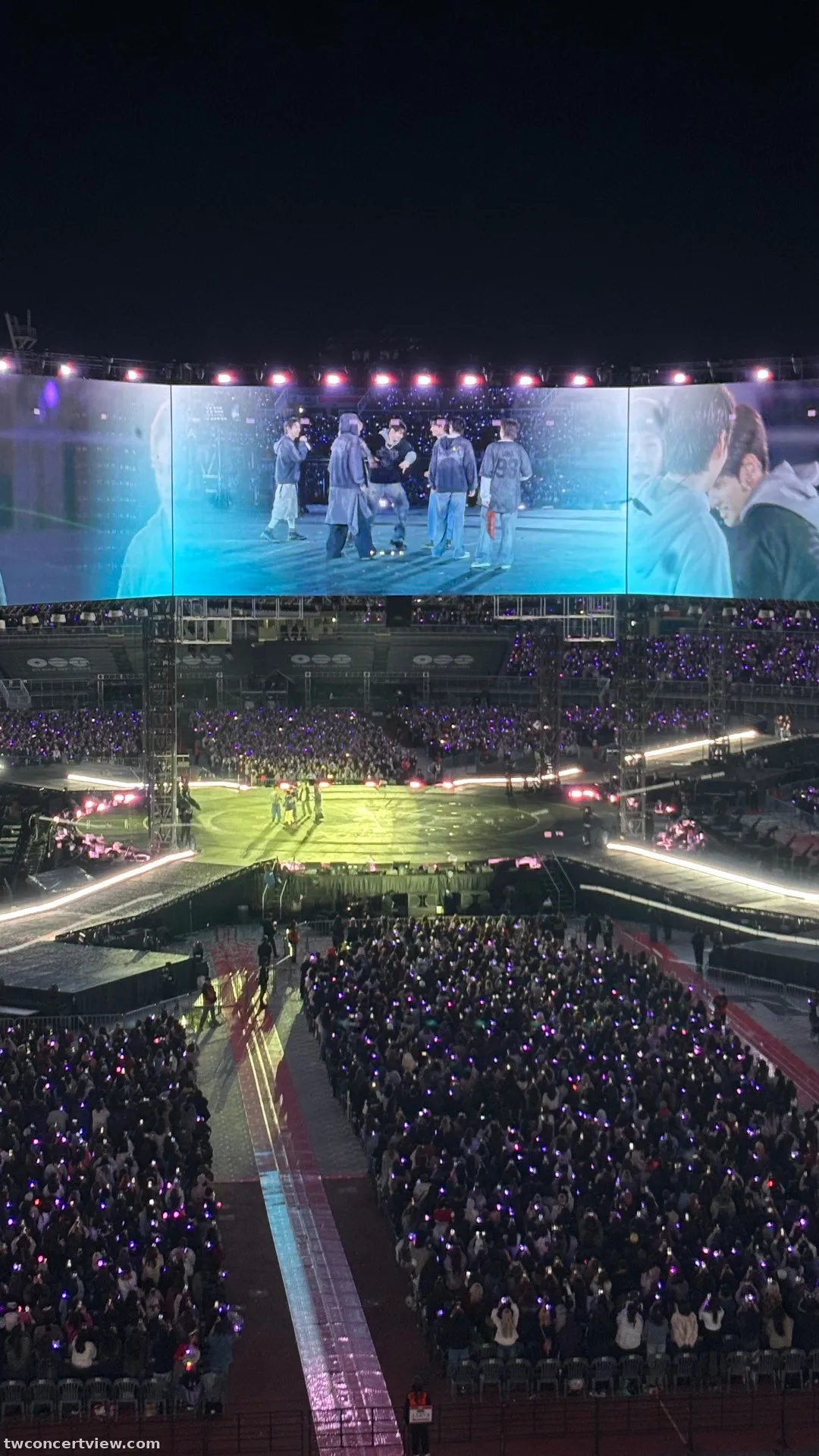 高陽體育館中央舞台 S9 區 10排2號 視野照片 - BTS ARIRANG World Tour in Goyang