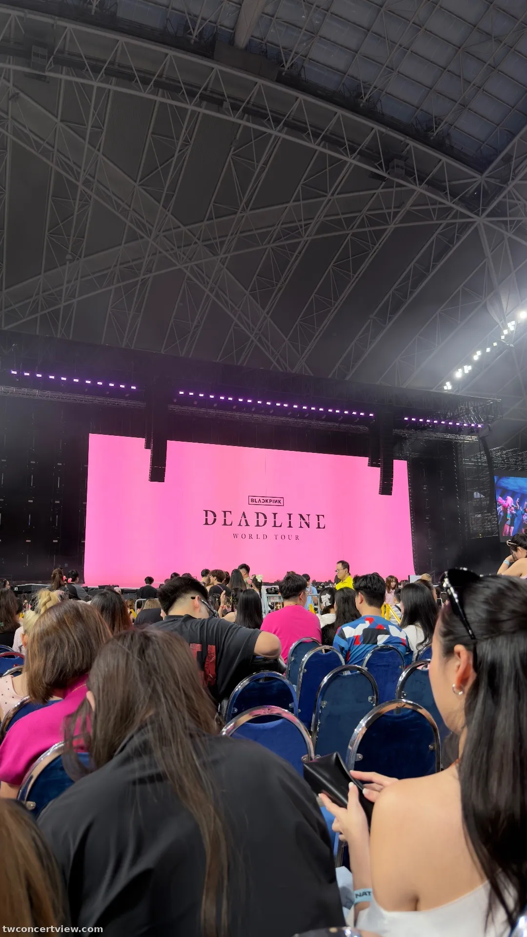 新加坡國家體育場 05 區 前排右號 視野照片 - BLACKPINK DEADLINE WORLD TUOR IN SINGAPORE