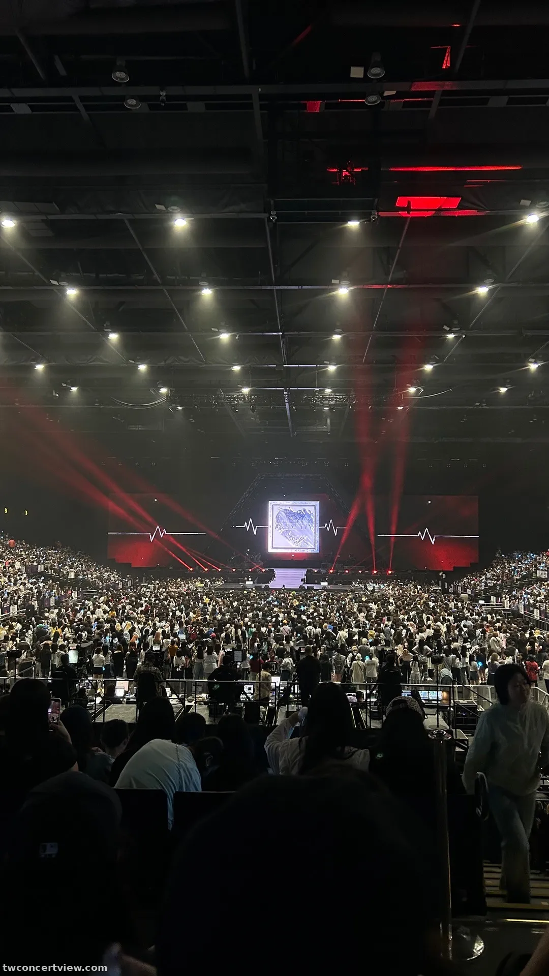 AsiaWorld-Expo 亞洲國際博覽館 自動建檔區域: awe-59 Q排22號 視野照片 - 2025-26 TREASURE TOUR [PULSE ON] IN HONG KONG