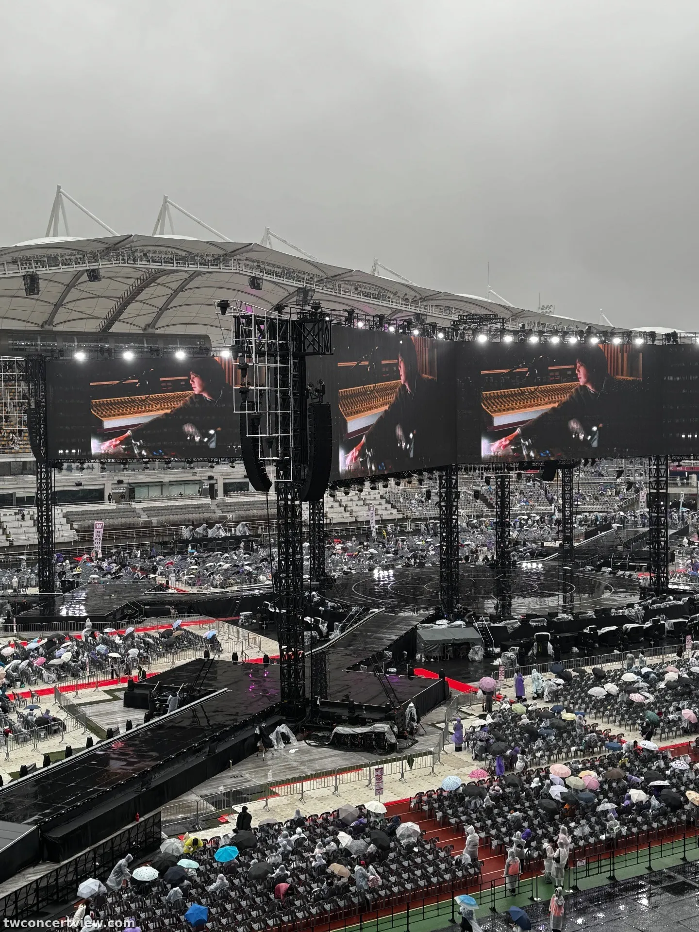 高陽體育館中央舞台 超猛: goyf-e12 9排排19號號 視野照片 - BTS WORLD TOUR 'ARIRANG' IN GOYANG