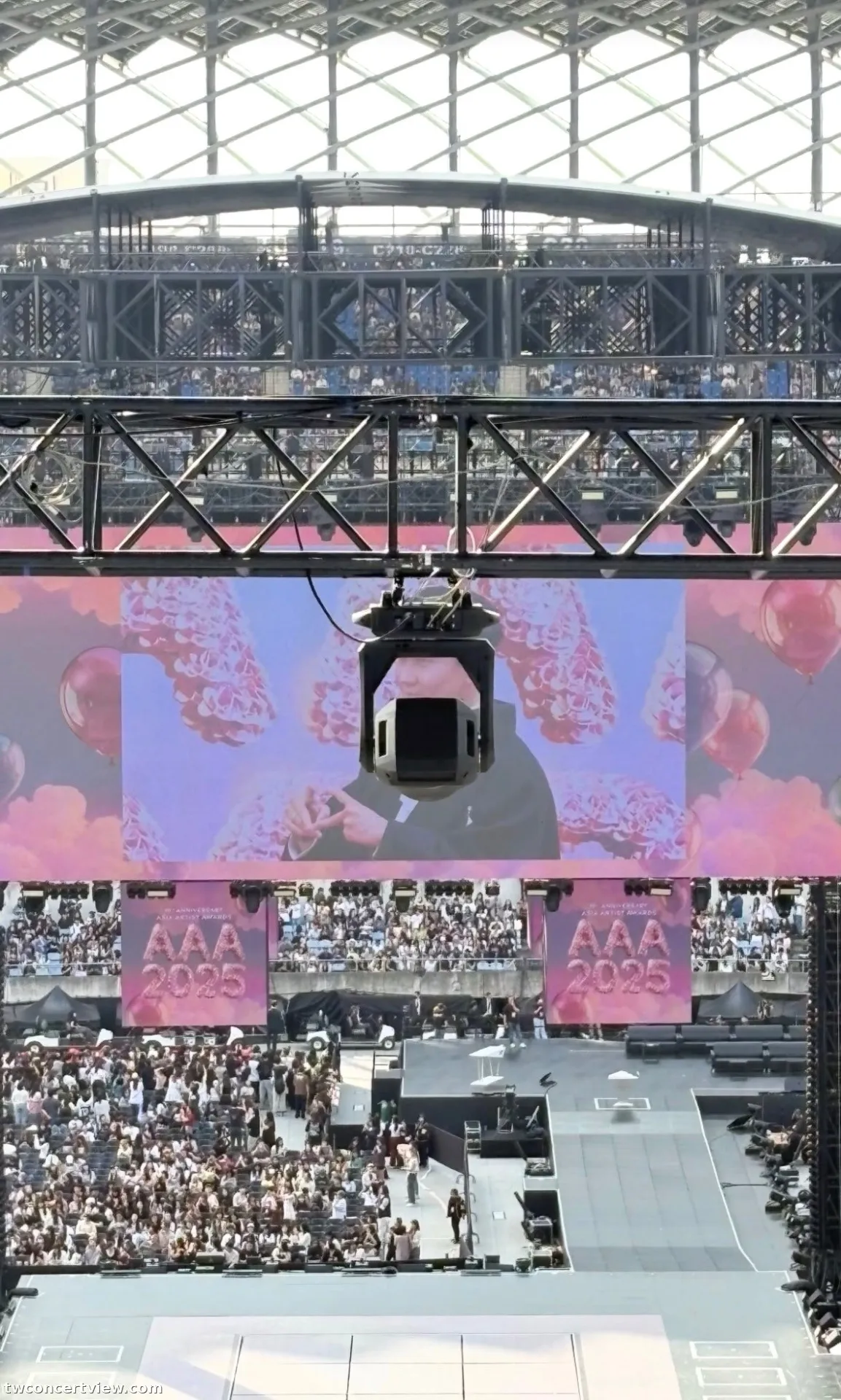 Kaohsiung National Stadium (AAA) G21 21列188番 座席からの眺め - AAA