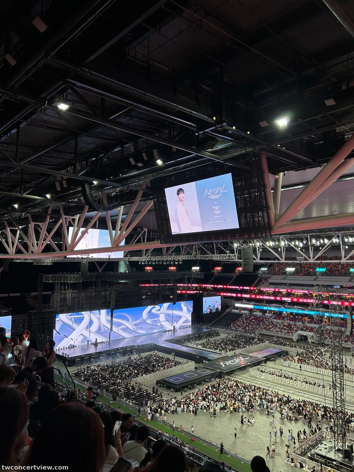 Kai Tak Main Stadium 51 Row LL, Seat 7x seat view - SEVENTEEN WORLD TOUR《NEW》in HongKong