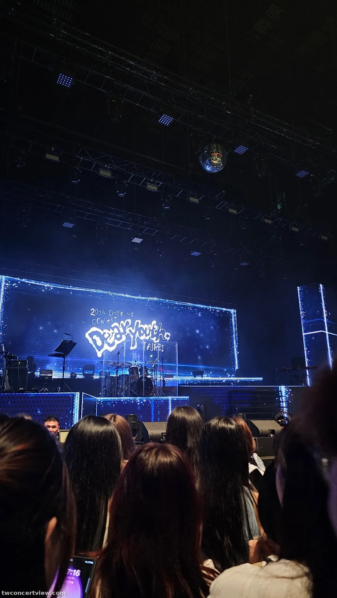 台北流行音樂中心 A 區 前排左號 視野照片 - NCT DOYOUNG DEAR YOUTH in TAIPEI