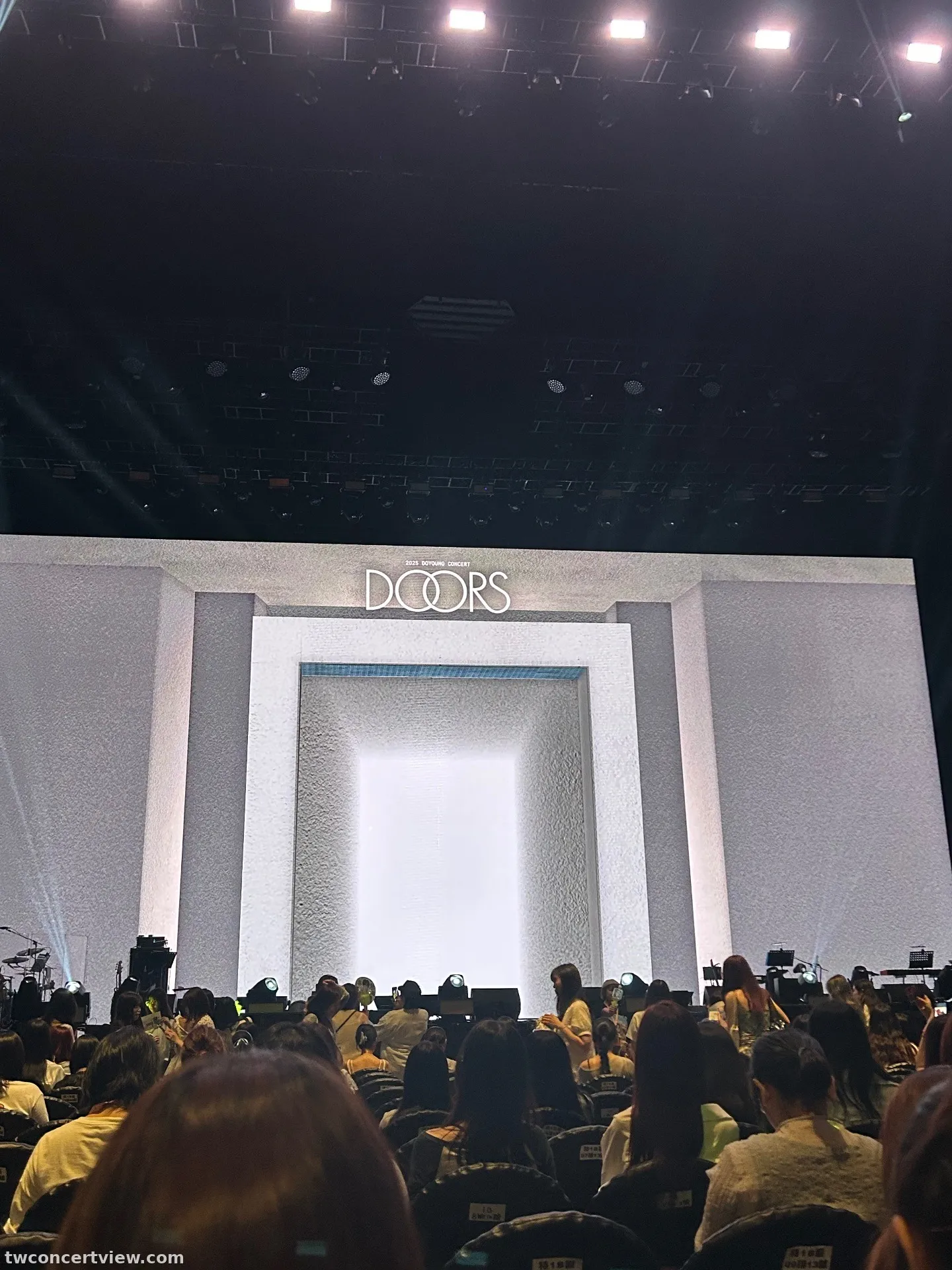 台北流行音樂中心 B 區 中排左號 視野照片 - NCT DOYOUNG DOORS in TAIPEI