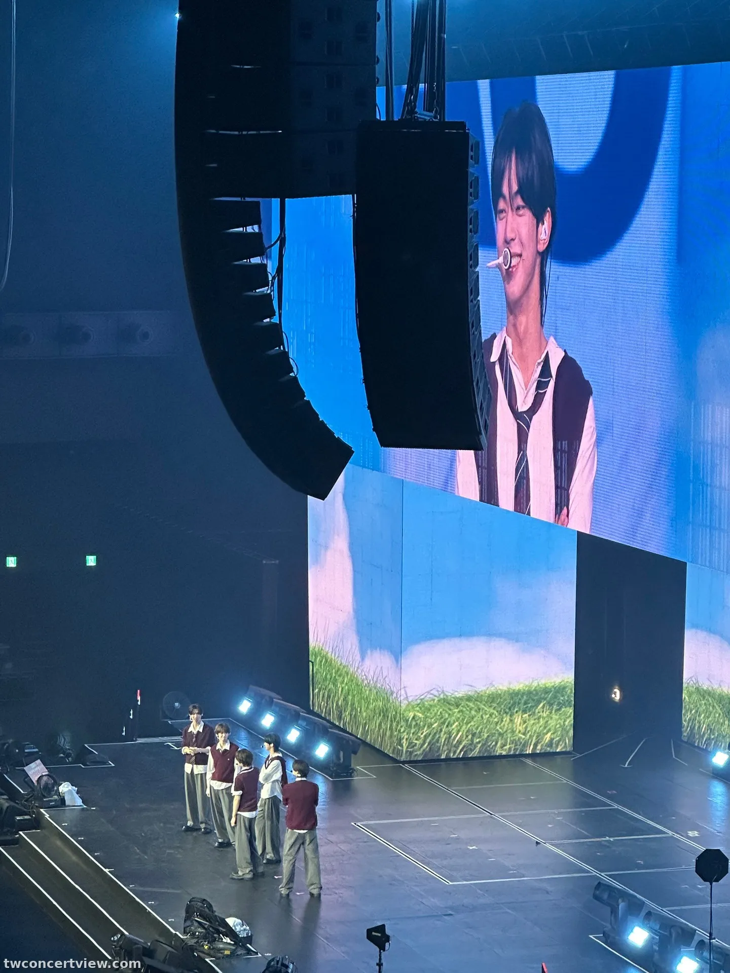 高雄流行音樂中心 2A2 區 13排排10號號 視野照片 - TWS TOUR ‘24/7:WITH:US’IN KAOHSIUNG