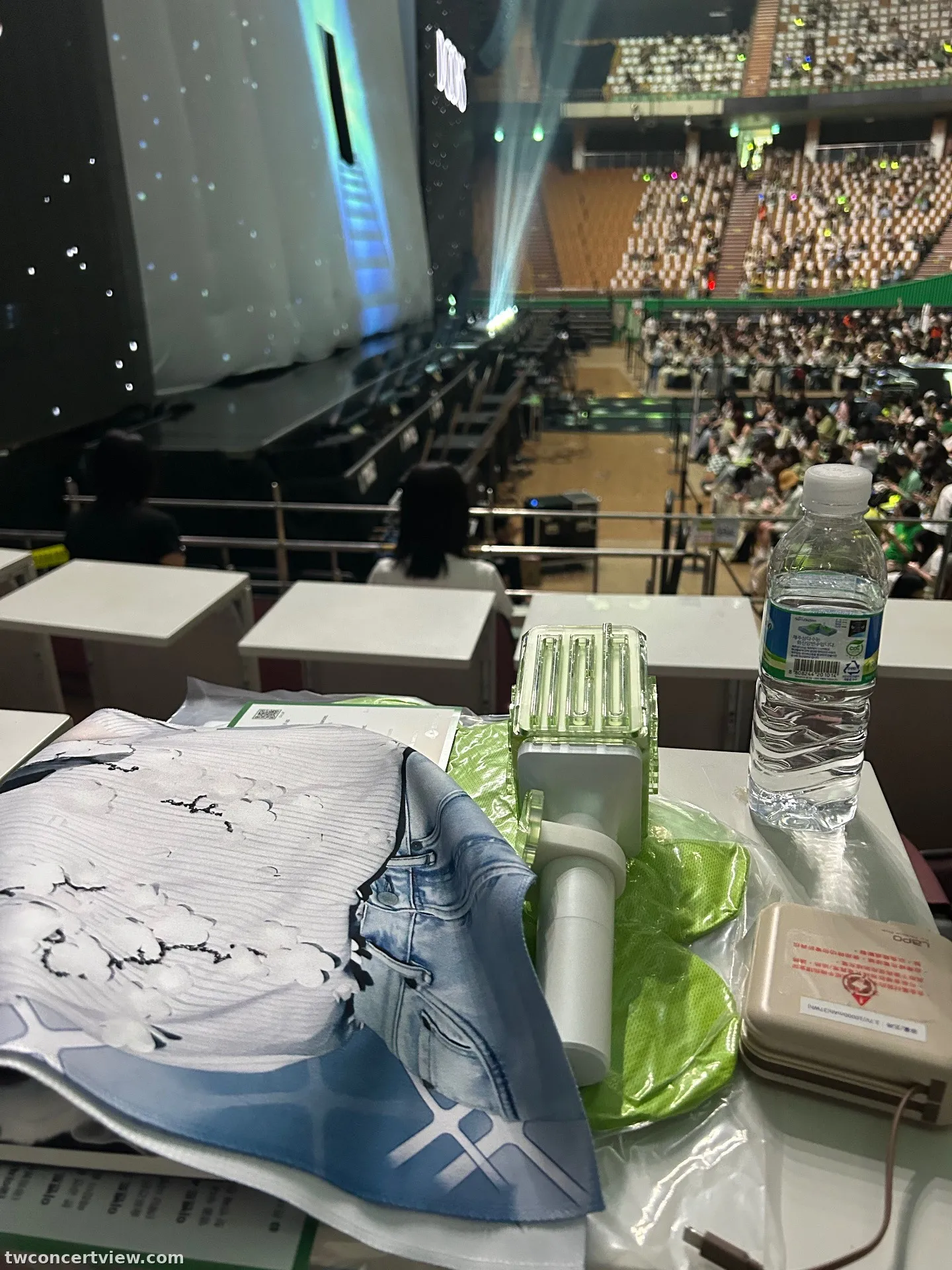 Jamsil Indoor Stadium 蠶室室內體育館 18 區 4排排11號號 視野照片 - NCT DOYOUNG DOORS in SEOUL
