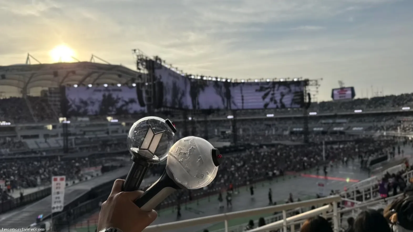 Goyang Gymnasium (Center Stage) E6 Row 23, Seat 20 seat view - BTS ARIRAN Seoul