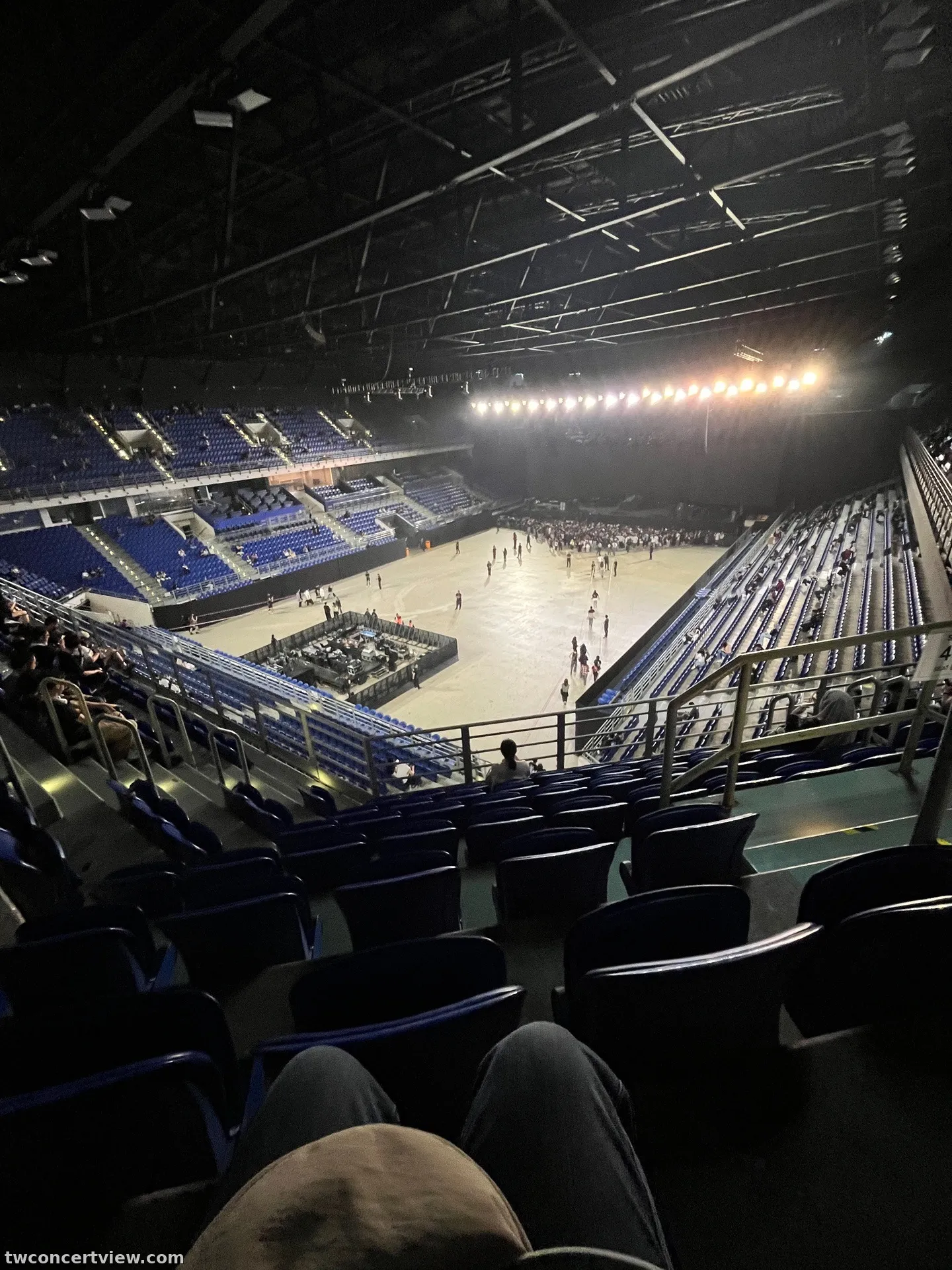 亞通體育館 (Axiata Arena)(Unifi Arena) 404 區 G排13號 視野照片 - One OK Rock Detox in KL