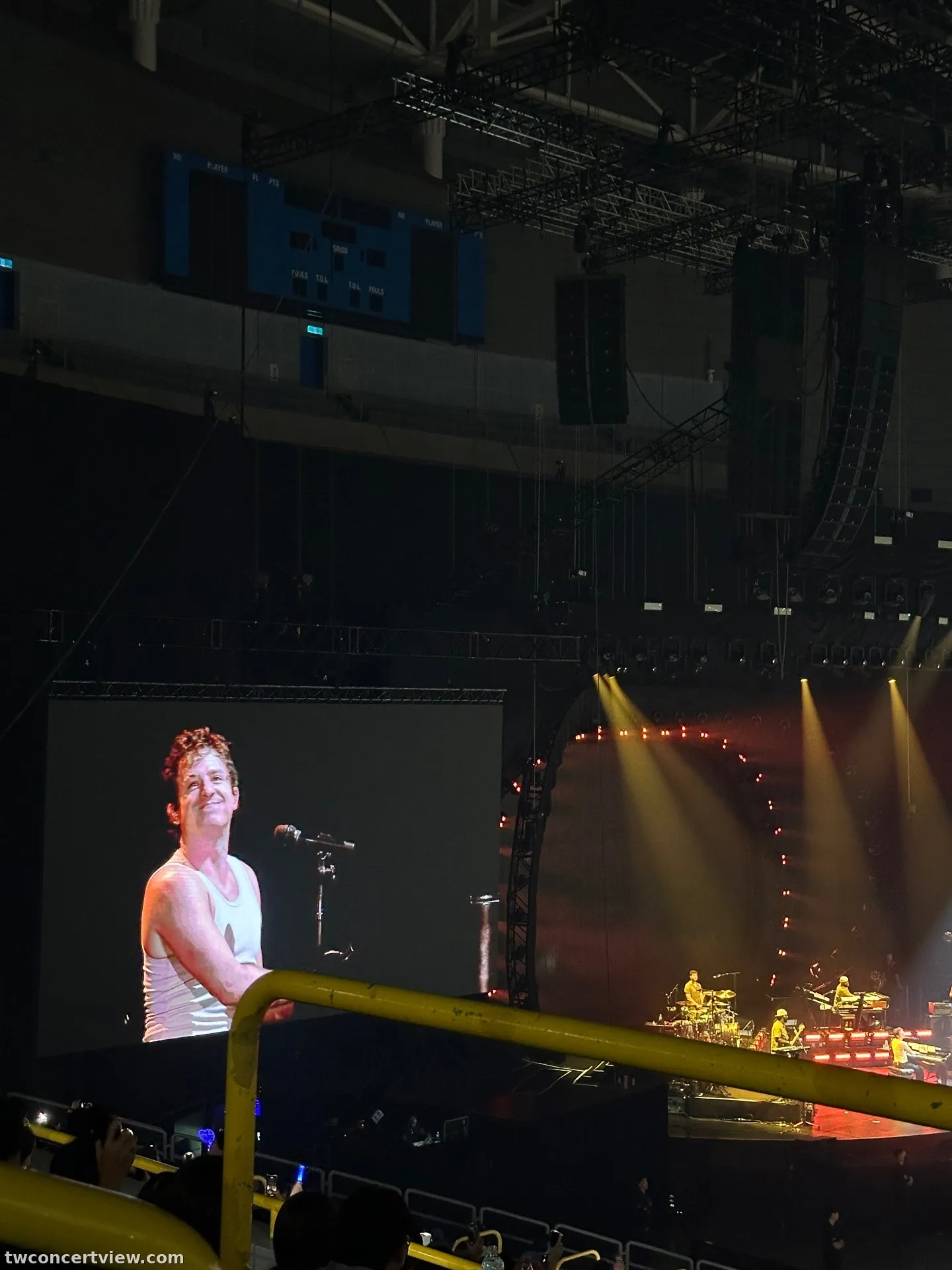高雄巨蛋 208-1 區 30排排1號號 視野照片 - Charlie Puth “Something Nee”