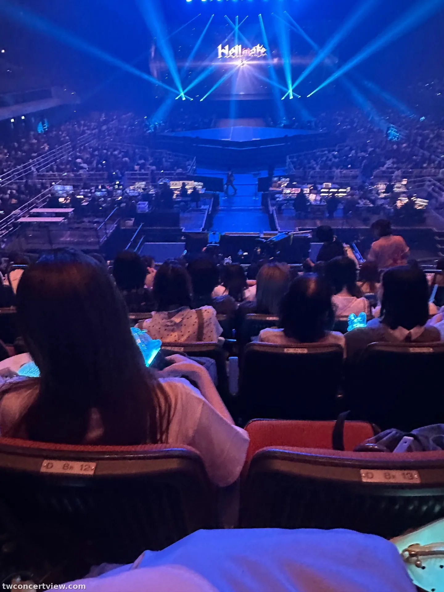 大阪城音樂廳 (Osaka-jo Hall) 01 區 9排14號 視野照片 - NEXZ LIVE TOUR 2026 Hellmate