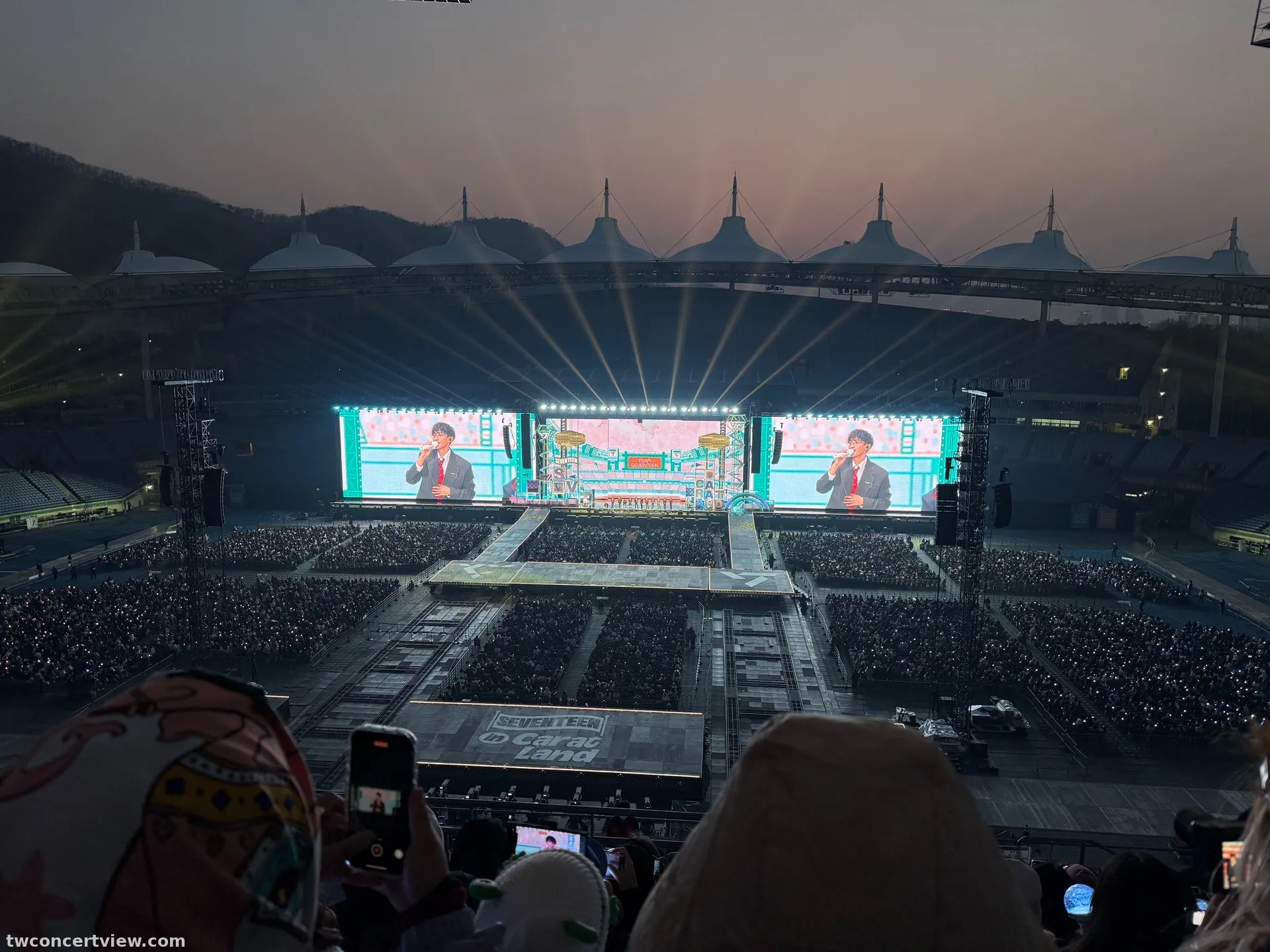 Incheon Munhak Stadium E52 Row 12, Seat 8 seat view - svt-caratland9th