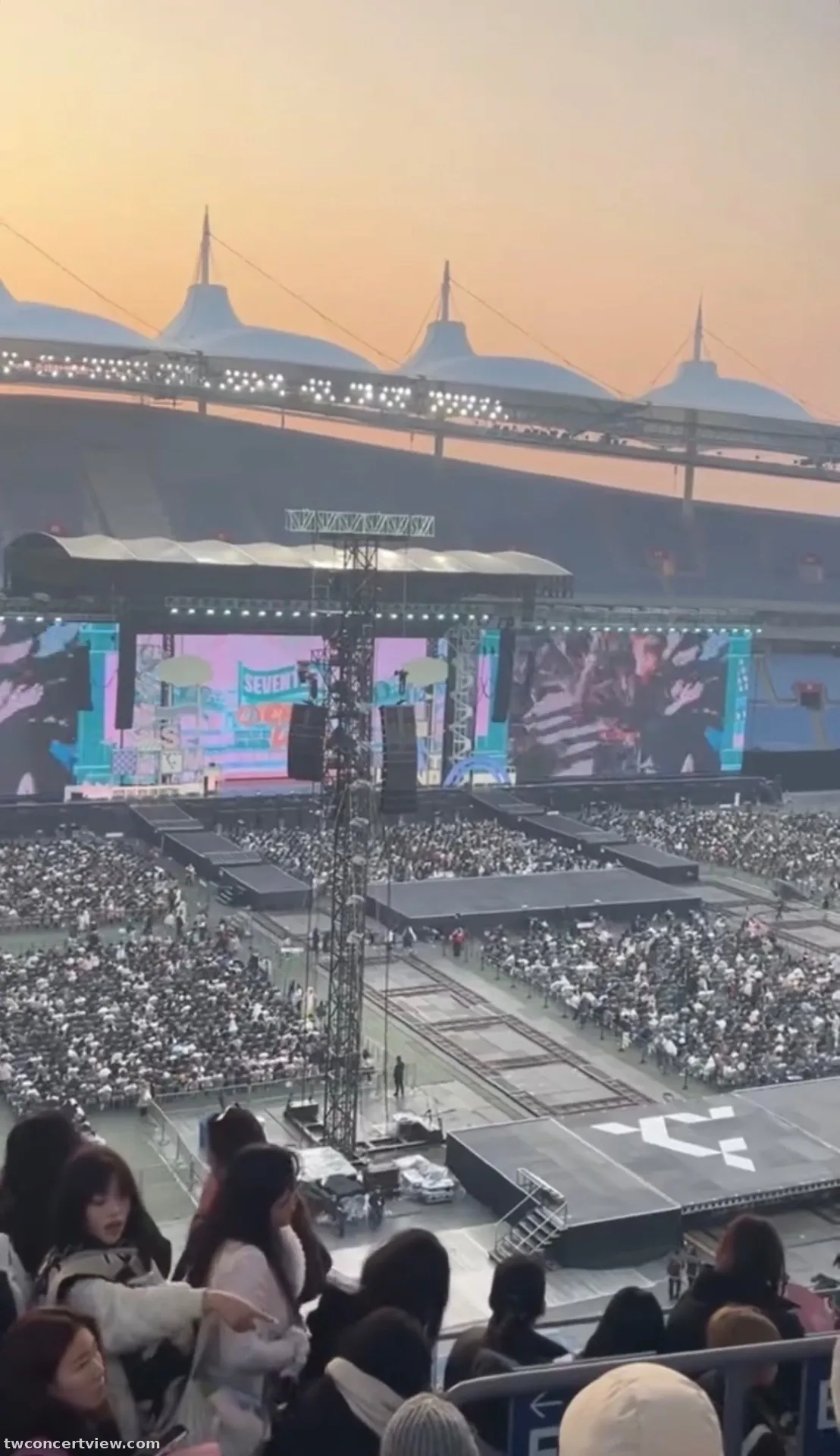 仁川文鶴競技場 E58 Row 5, Seat 21 seat view - SEVENTEEN CARAT LAND