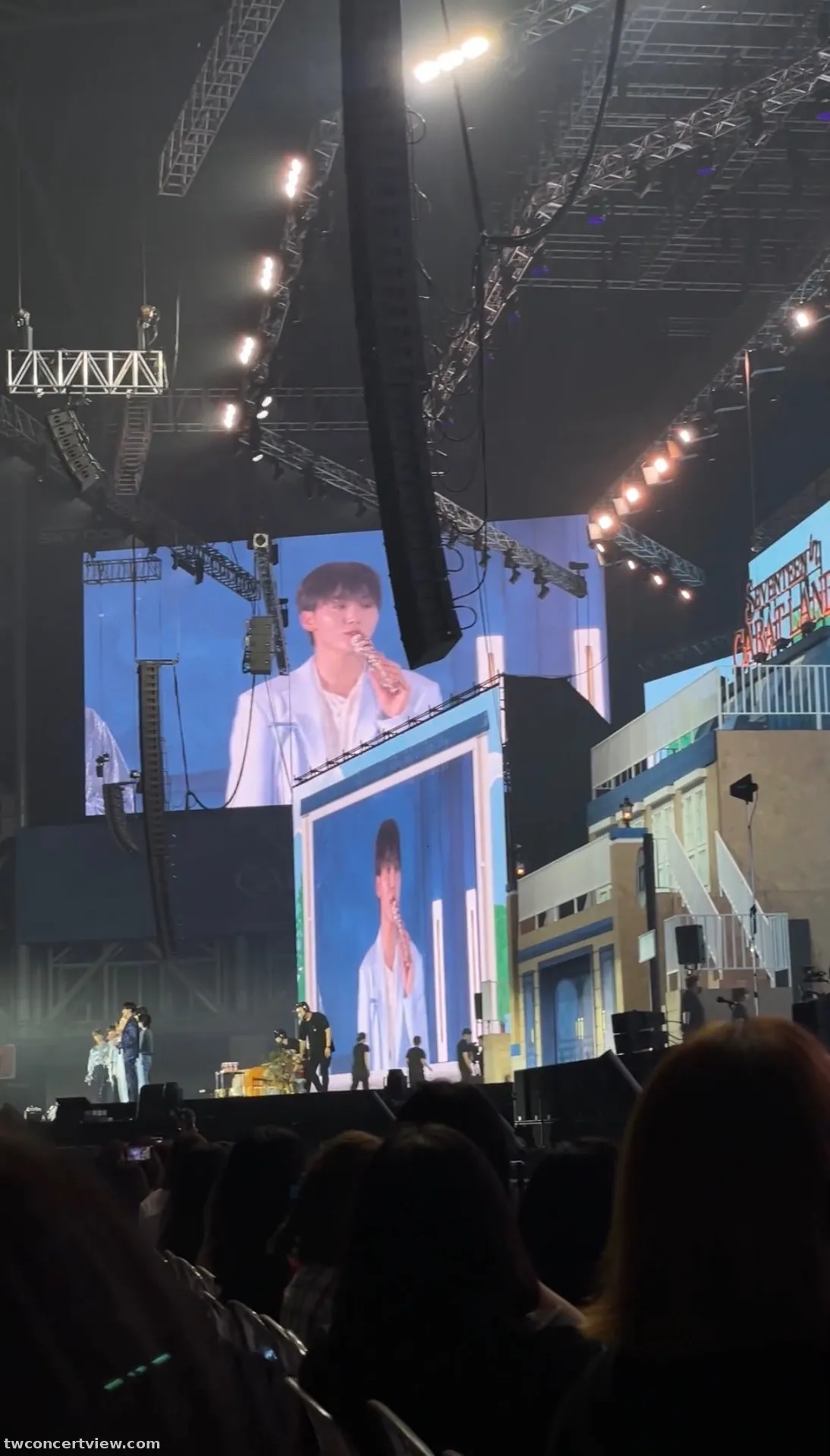 Gocheok Sky Dome 高尺天空巨蛋 F 區 前排左號 視野照片 - 2024 SVT 8TH FAN MEETING <SEVENTEEN IN CARAT LAND>