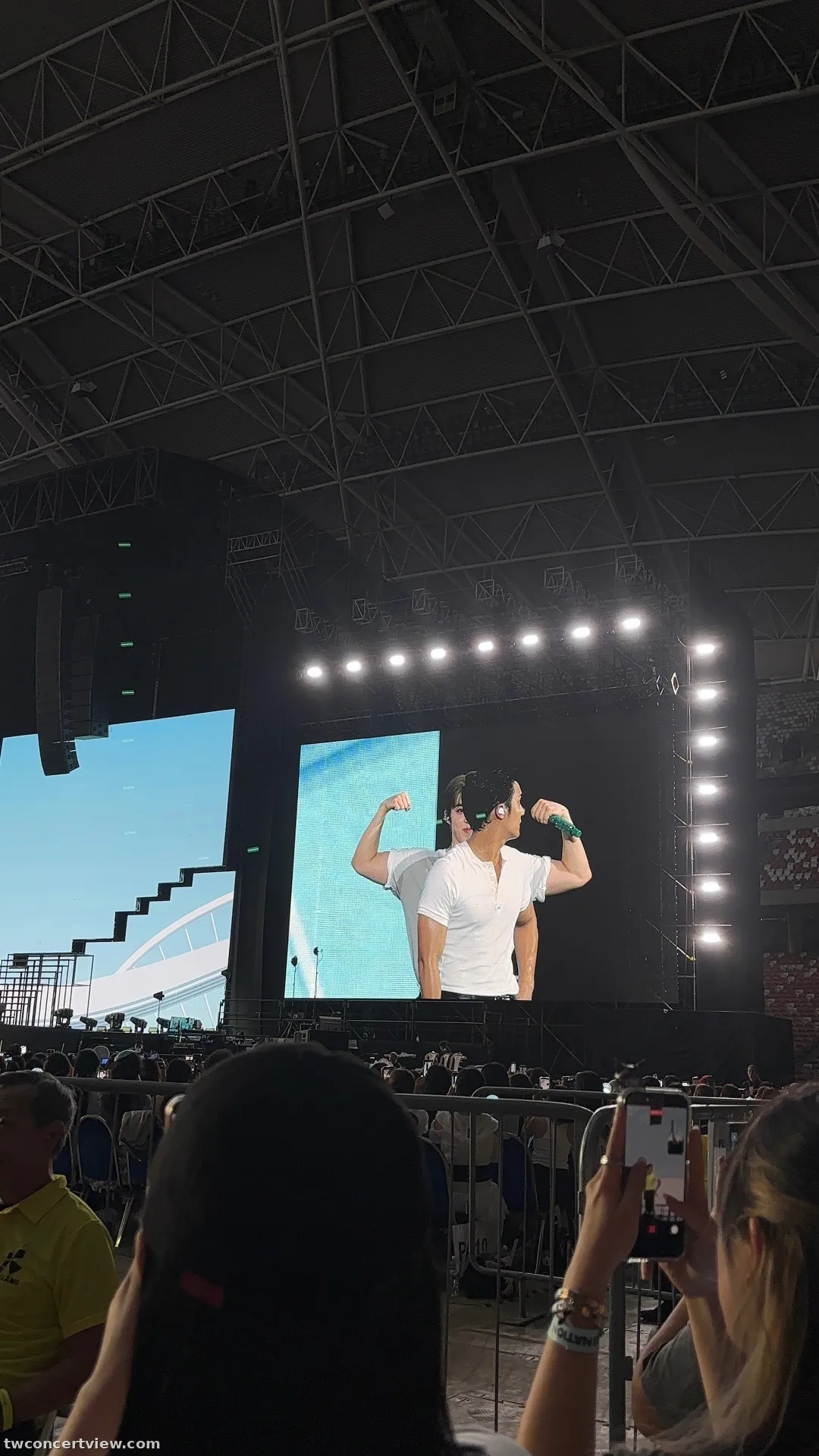新加坡國家體育場北側舞台 20 區 前排左號 視野照片 - SEVENTEEN WORLD TOUR [NEW_] IN SINGAPORE