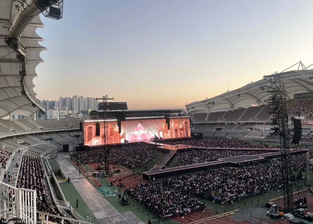 高陽體育館 (Goyang Gymnasium) N11 區 9排37號 視野照片 - SEVENTEEN [RIGHT HERE] WORLD TOUR IN GOYANG
