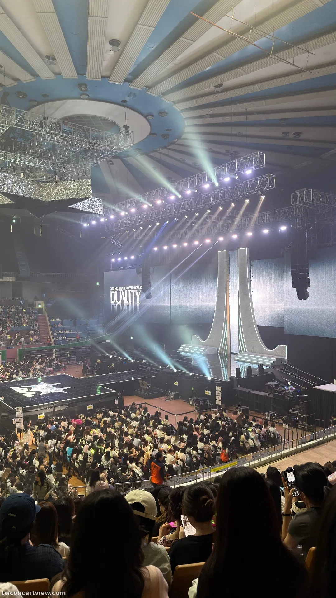 Jamsil Indoor Stadium 蠶室室內體育館 10 區 15排19號 視野照片 - NCT JNJM FANMEETING TOUR [DUALITY]