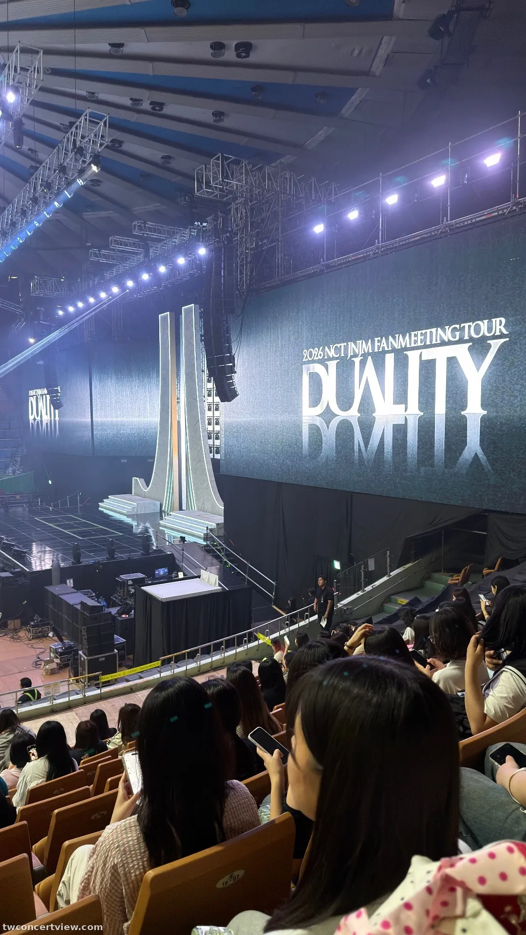 Jamsil Indoor Stadium 蠶室室內體育館 09 區 12排9號 視野照片 - NCT JNJM FANMEETING TOUR [DUALITY]