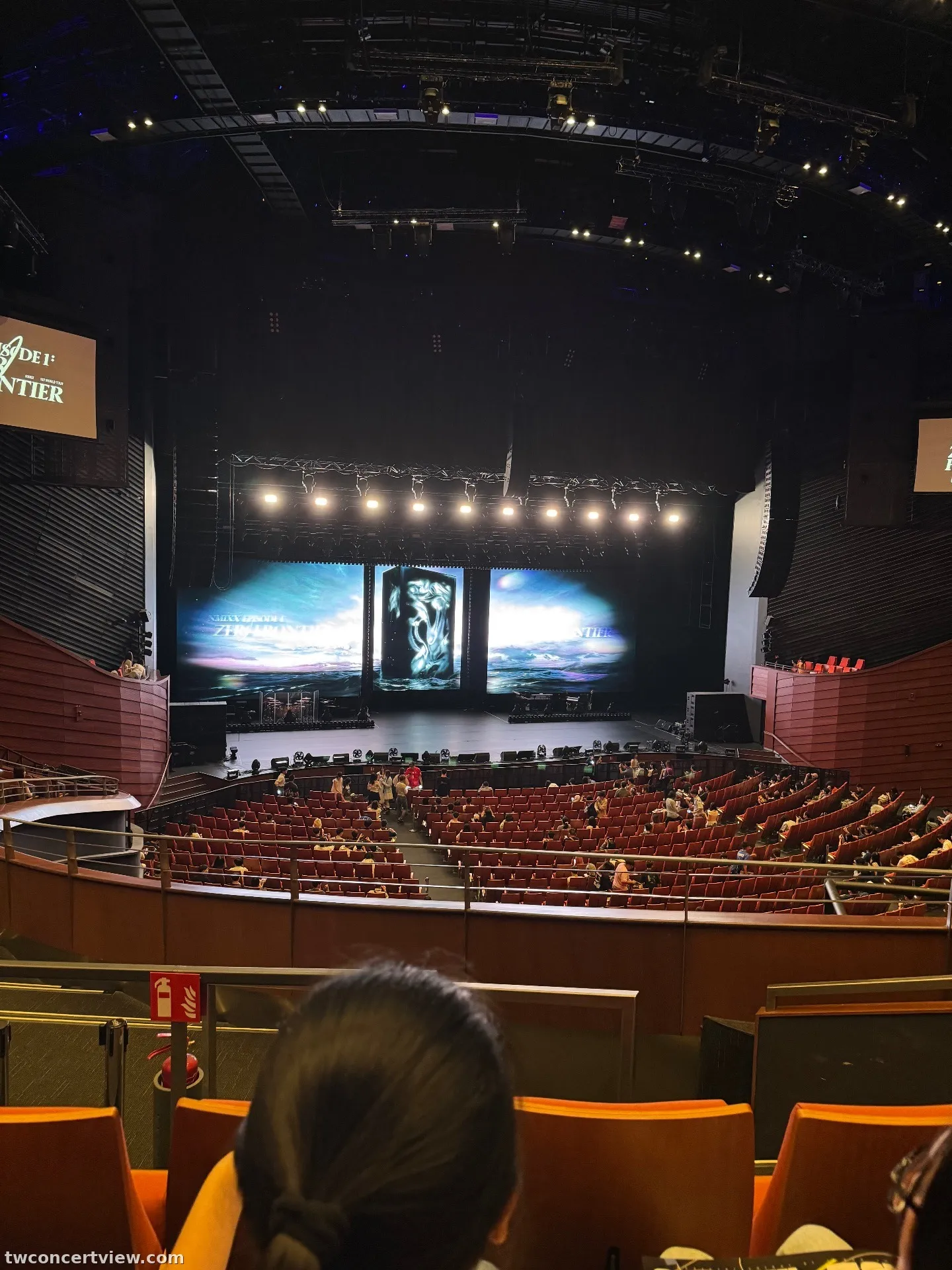 新加坡星宇表演藝術中心 (The Star Theatre) 34 區 JC排12號 視野照片 - NMIXX 1ST WORLD TOUR < EPISODE 1: ZERO FRONTIER > IN SINGAPORE
