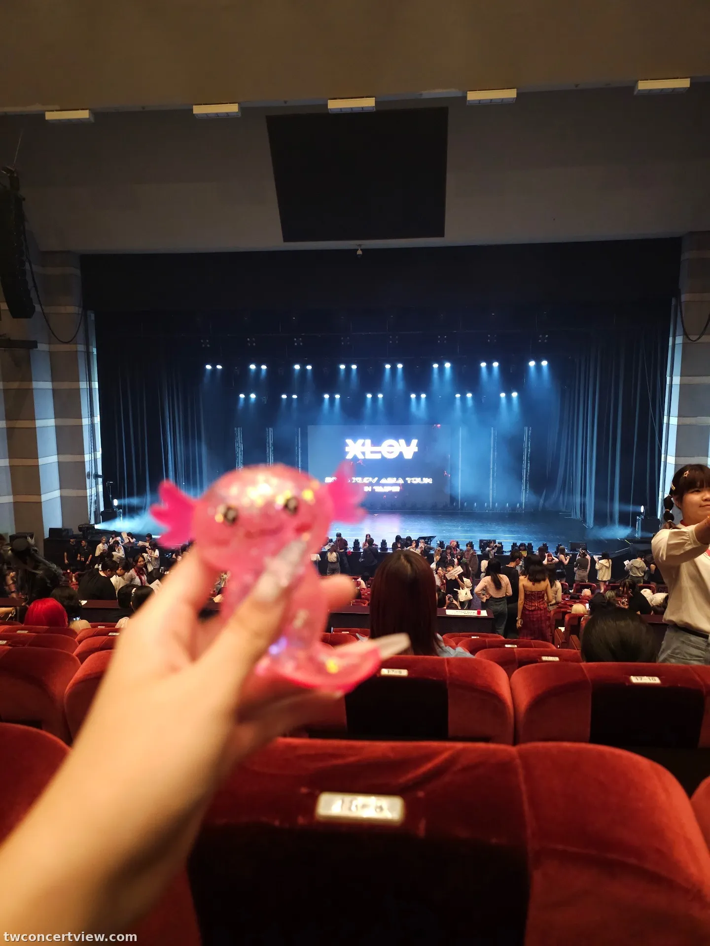 TICC 台北國際會議中心 3F-B 區 19排9號 視野照片 - XLOV Asia Tour