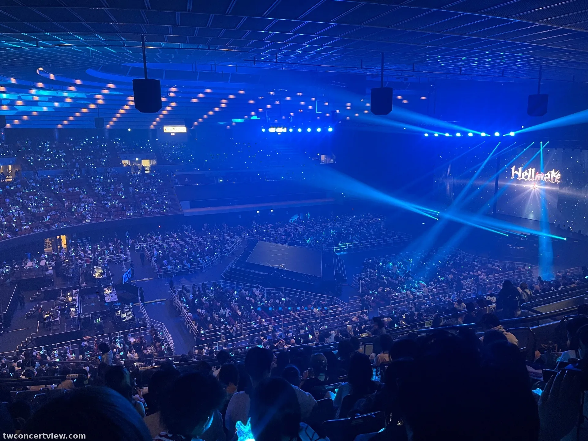 大阪城音樂廳 (Osaka-jo Hall) 30 區 22排4號 視野照片 - NEXZ LIVE TOUR 2026 “Hellmate”