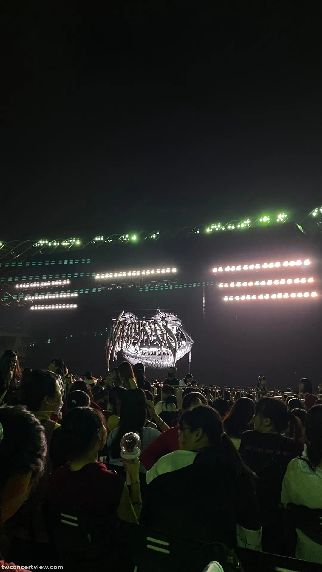 Kaohsiung National Stadium (高雄世運主場館) K 前列左番 座席からの眺め - Stray Kids <dominATE>