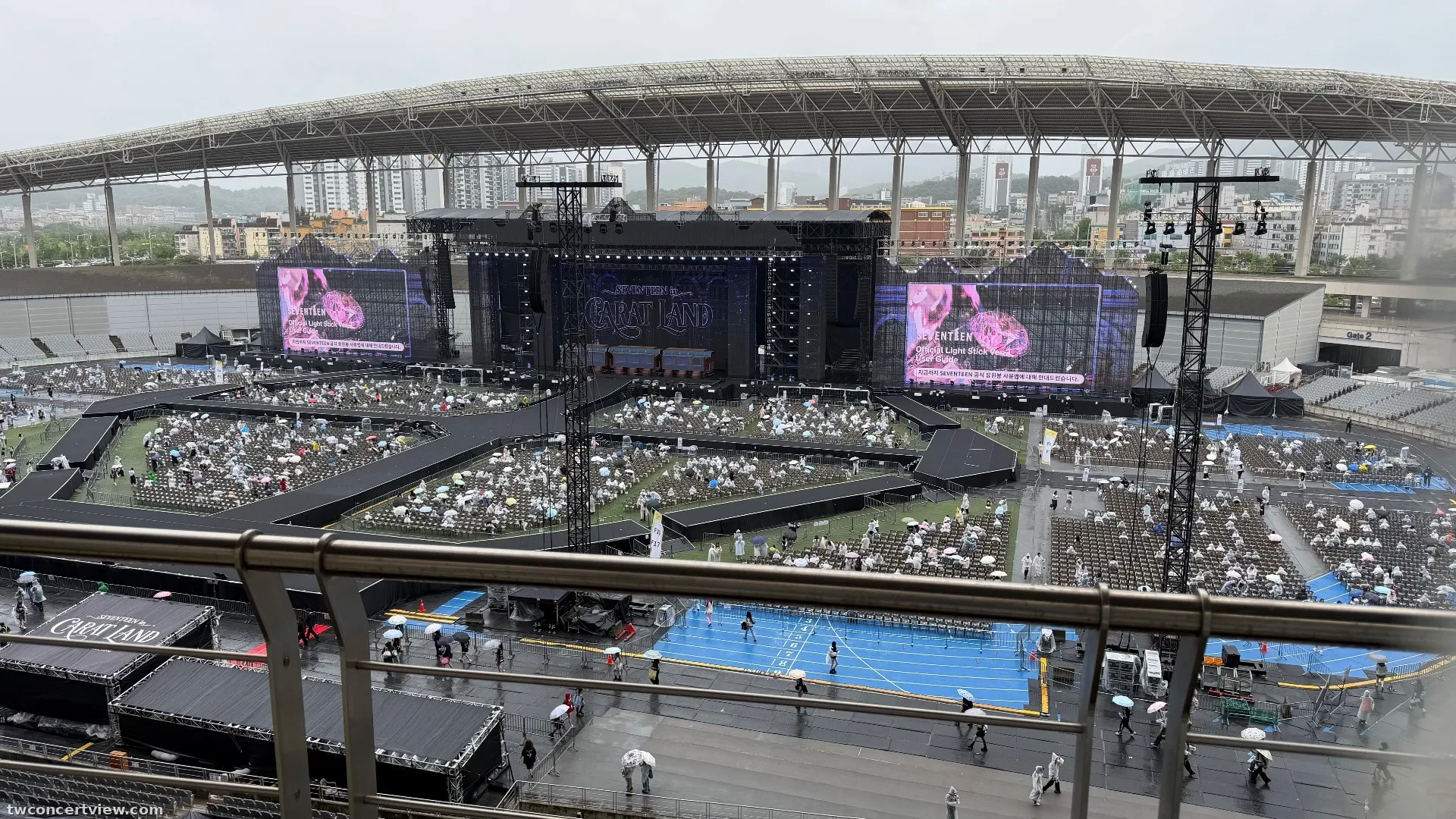 仁川亞運主體育場 44 Row 2排, Seat 22號 seat view - 2026 SVT 10TH FAN MEETING <SEVENTEEN in CARAT LAND>