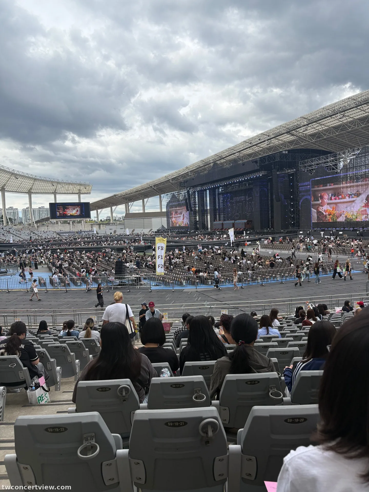 仁川亞運主體育場 S9 Row 20, Seat 21 seat view - SEVENTEEN CARAT LAND