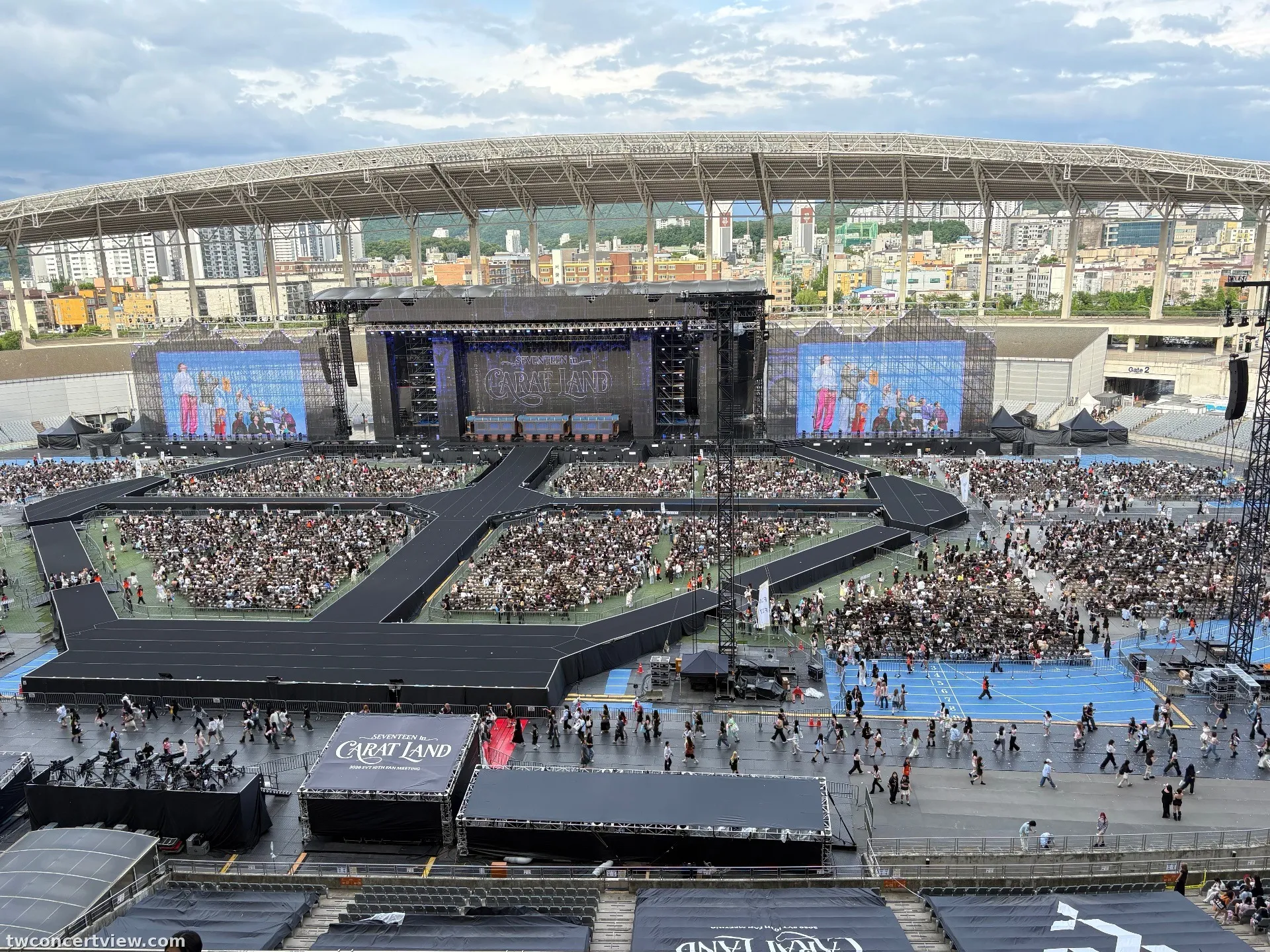 仁川亞運主體育場 60 Row 5, Seat 11 seat view - Seventeen Caratland