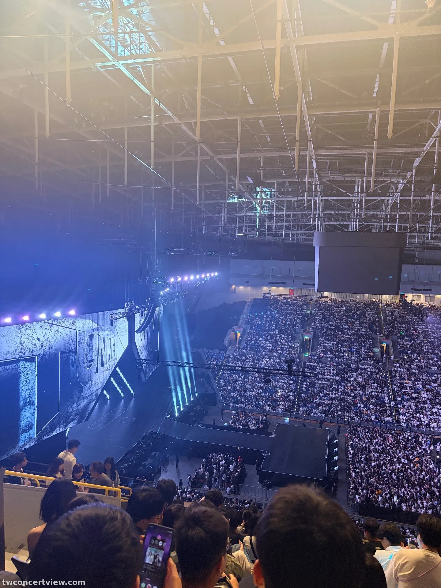 高雄巨蛋 509 區 12排8號 視野照片 - ITZY 3RD WORLD TOUR <TUNNEL VISION> in KAOHSIUNG