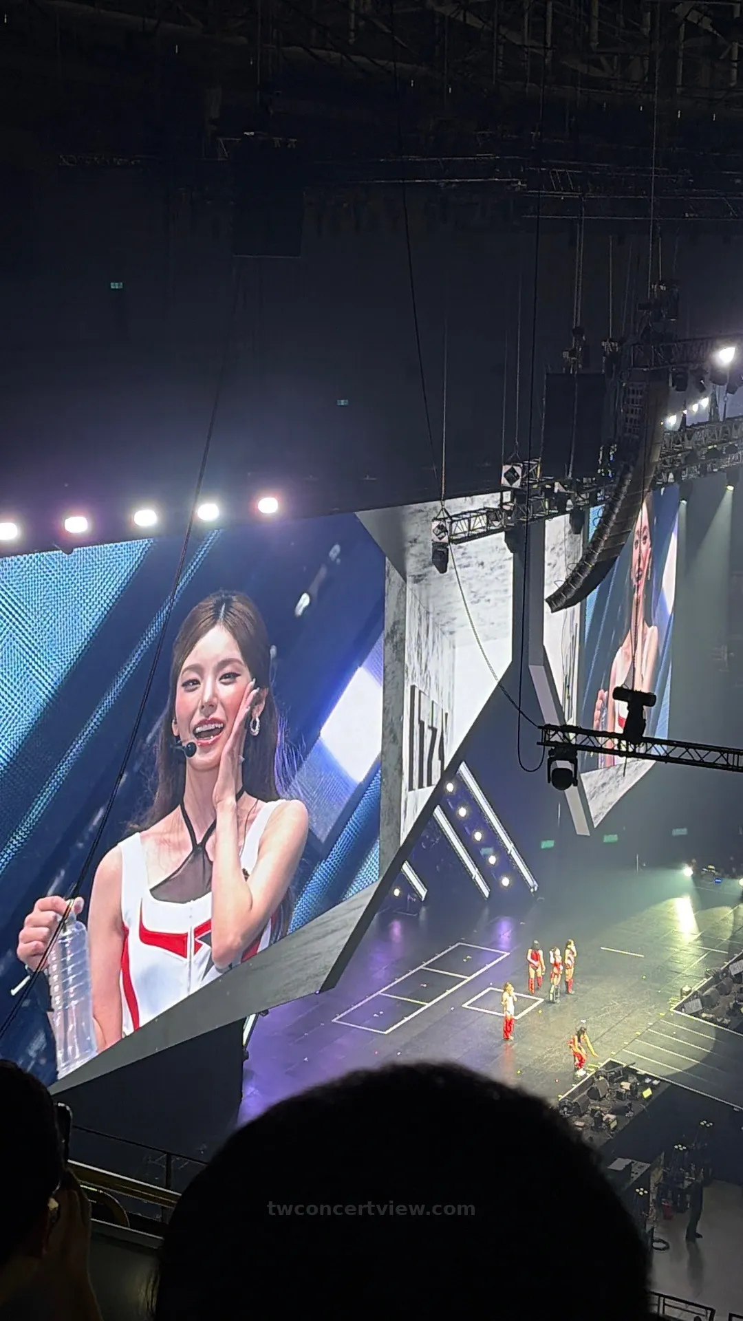 高雄巨蛋 509 區 12排8號 視野照片 - ITZY 3RD WORLD TOUR <TUNNEL VISION> in KAOHSIUNG