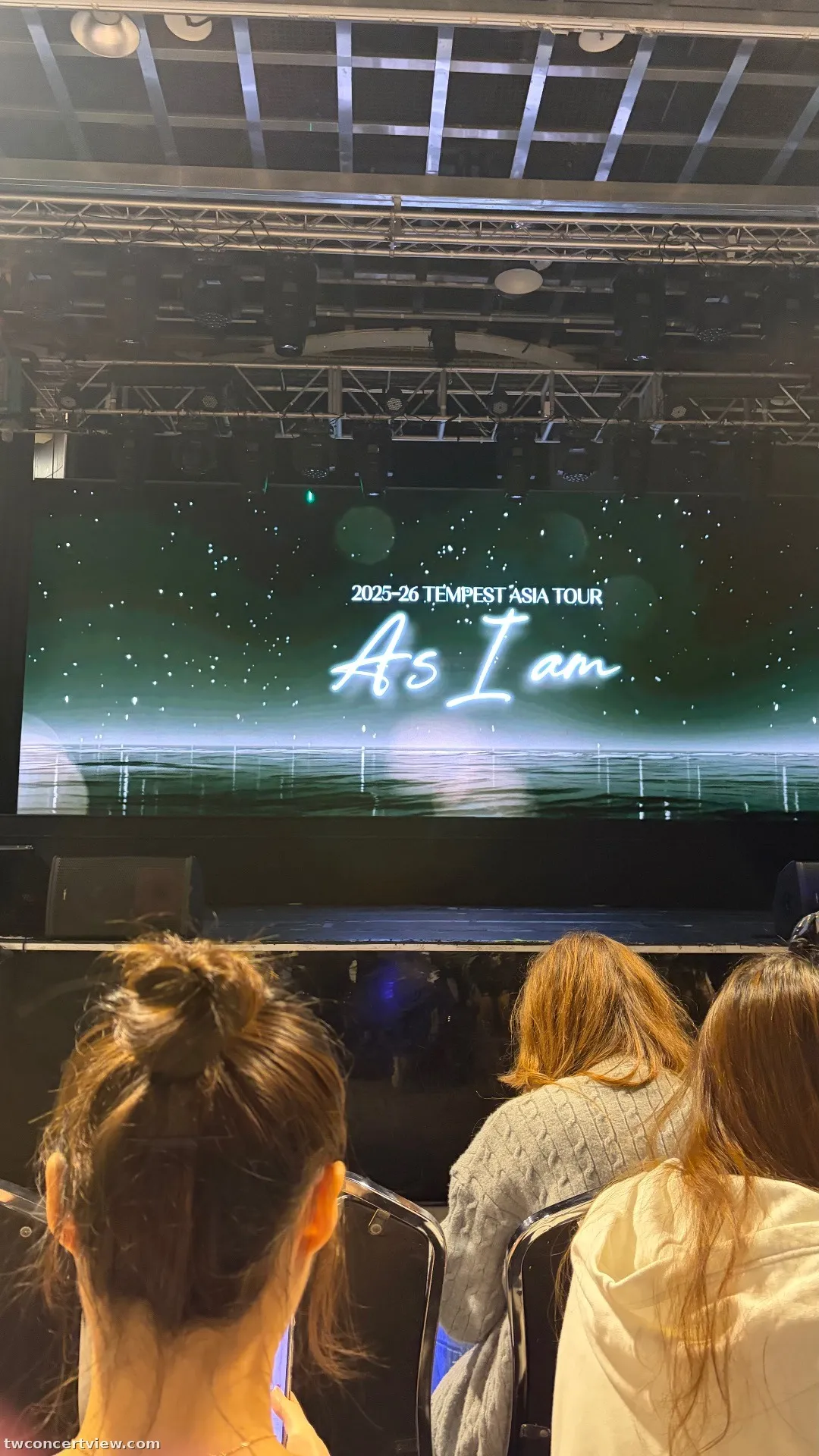 花漾展演空間 HANASPACE A3 區 3排13號 視野照片 - 2025-26 TEMPEST ASIA TOUR [As I am] IN TAIPEI