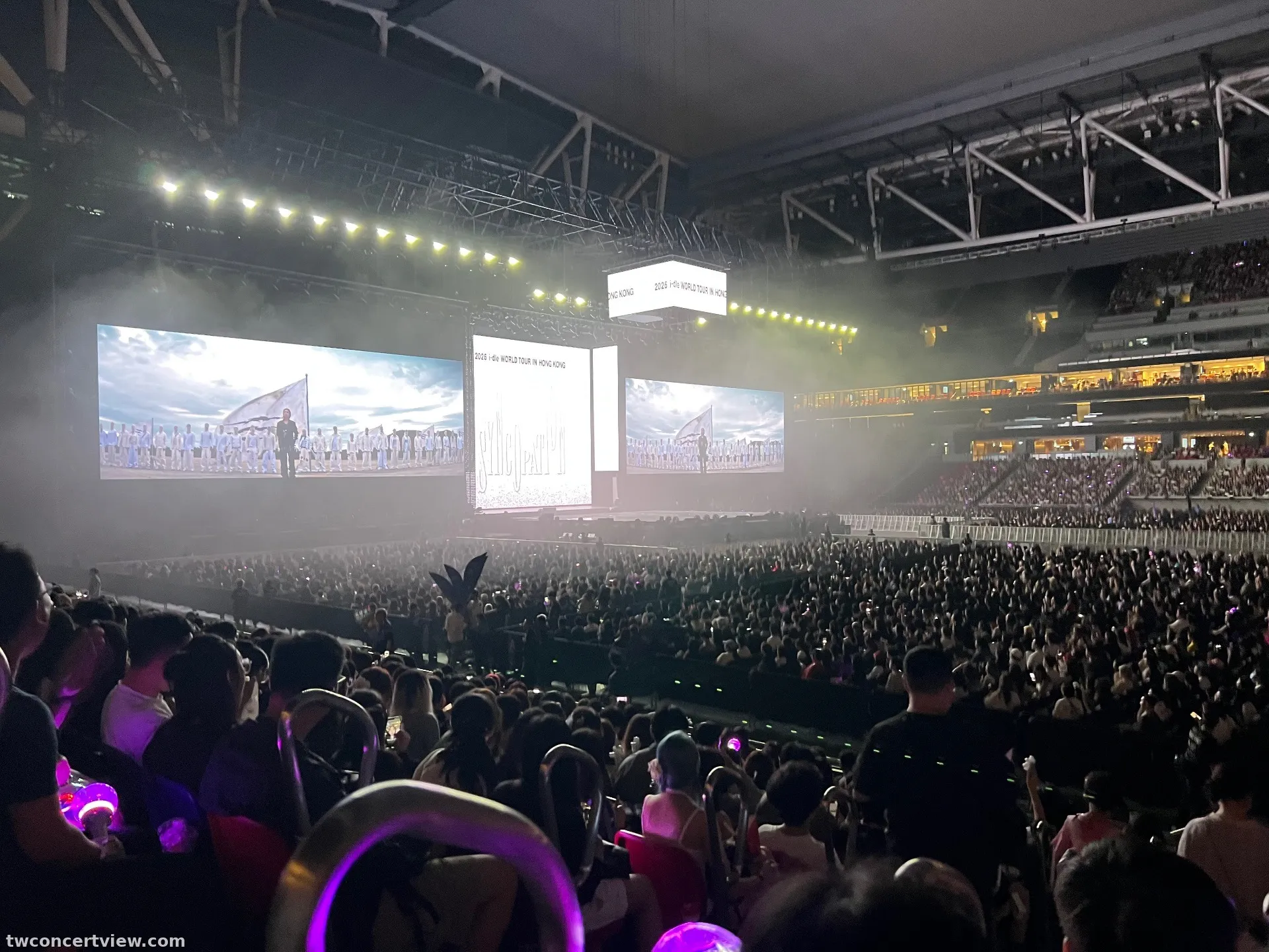 香港啟德主場館 (Kai Tak Main Stadium) 60 區 M排 視野照片 - Idle*