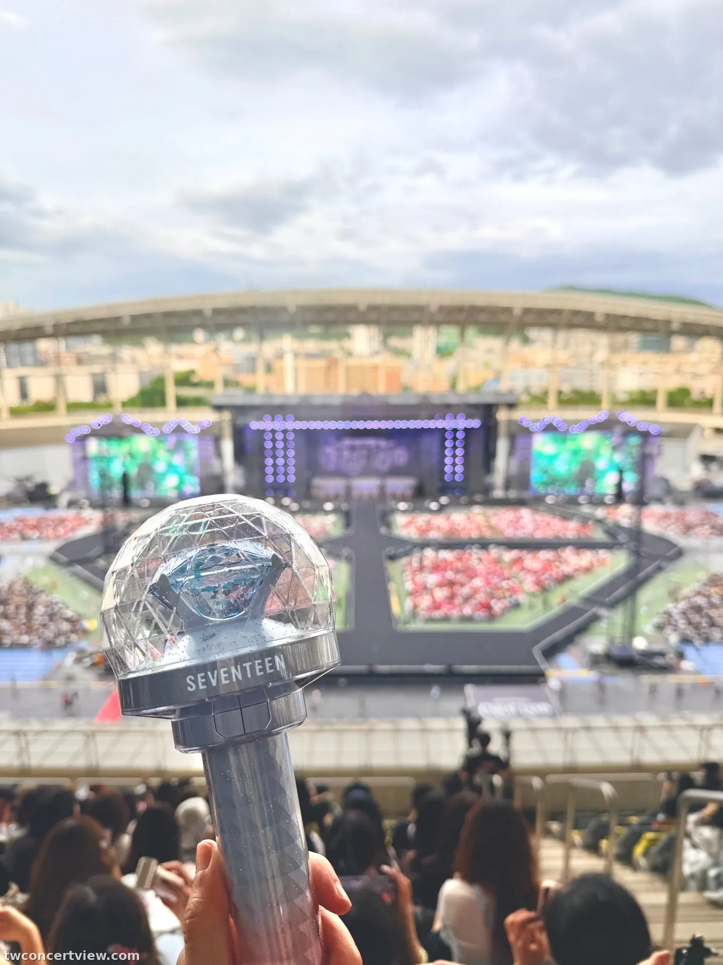 仁川亞運主體育場 63 Row 11, Seat 2 seat view - SEVENTEEN in CARAT LAND