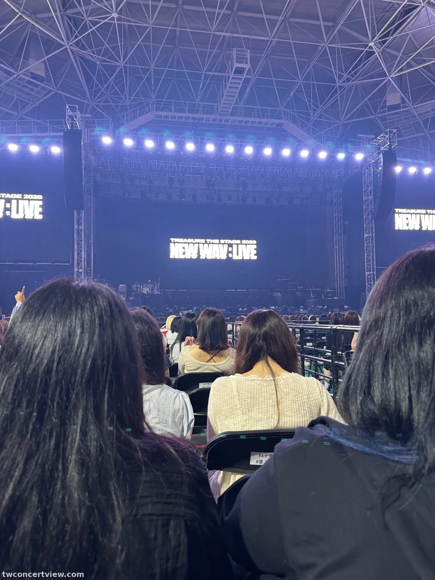 高麗大學化汀體育館（Tiger Dome） C 區 後排中號 視野照片 - TREASURE THE STAGE 2026 IN SEOUL