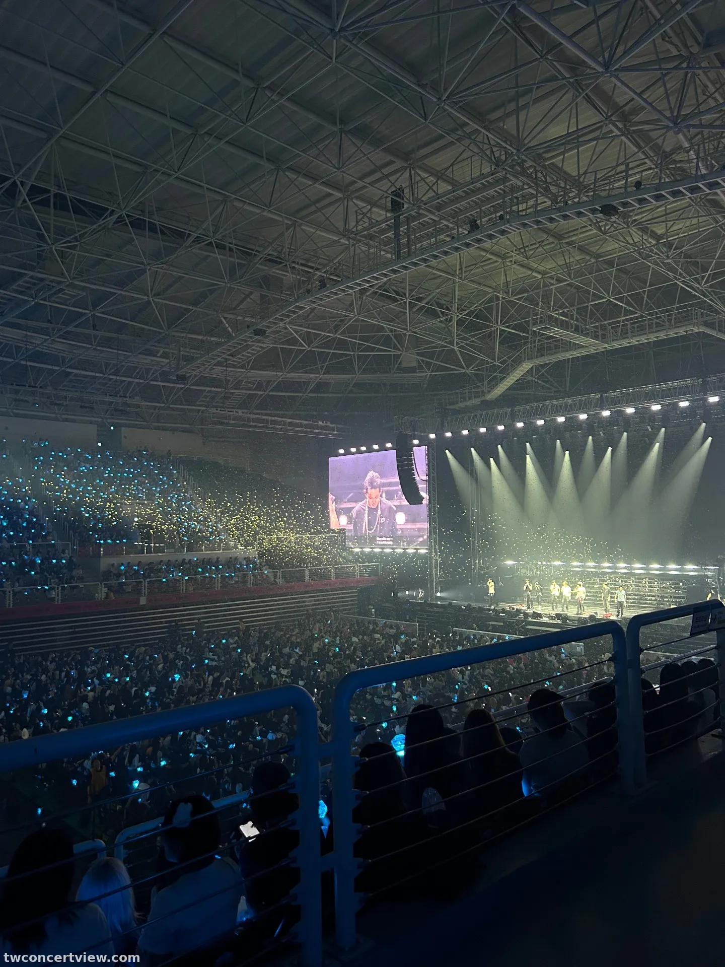 高麗大學化汀體育館（Tiger Dome） C 區 7排8號 視野照片 - TREASURE THE STAGE 2026 NEW WAV：LIVE