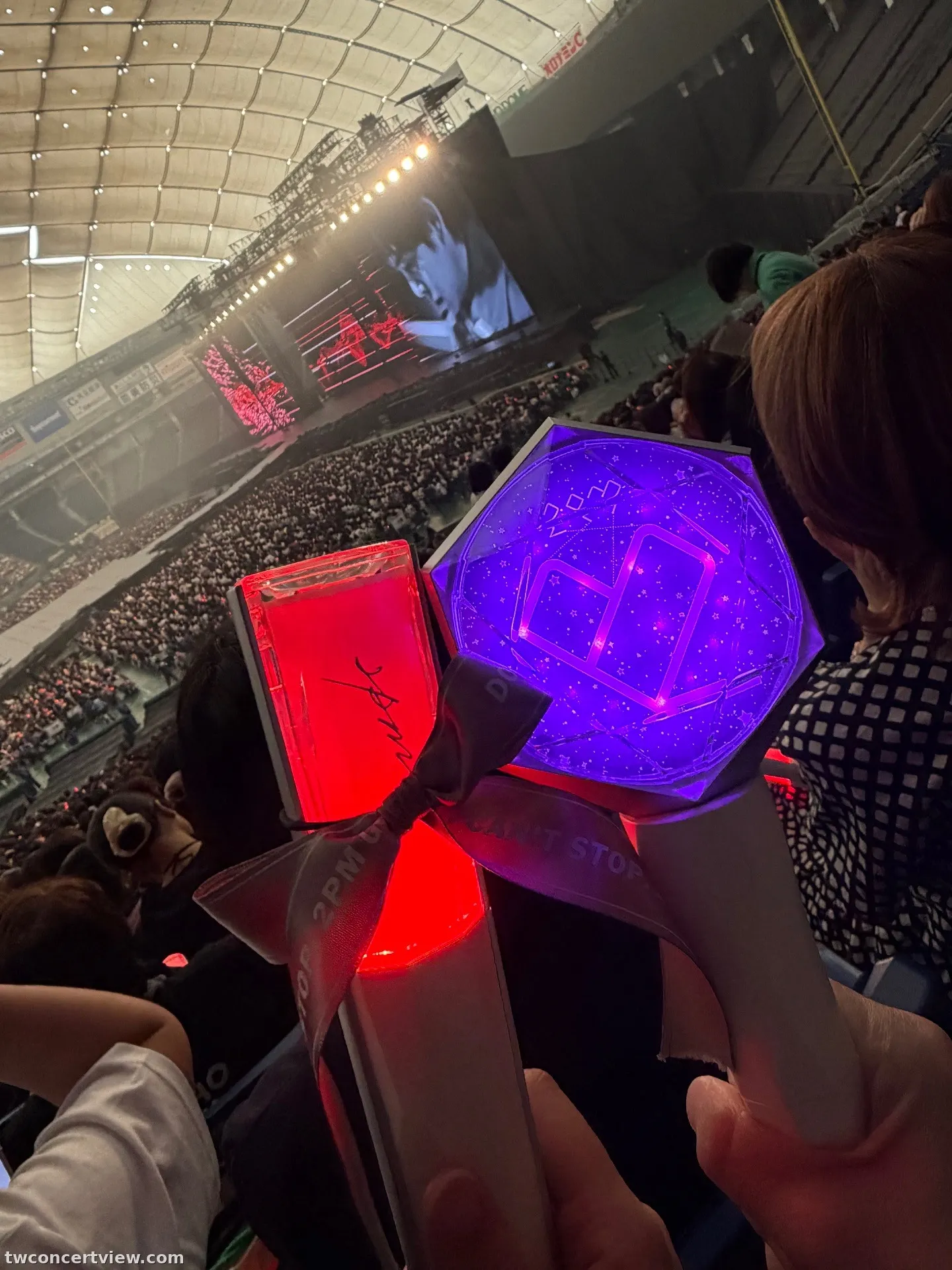 東京巨蛋 (Tokyo Dome) B06 區 41排389號 視野照片 - 2PM