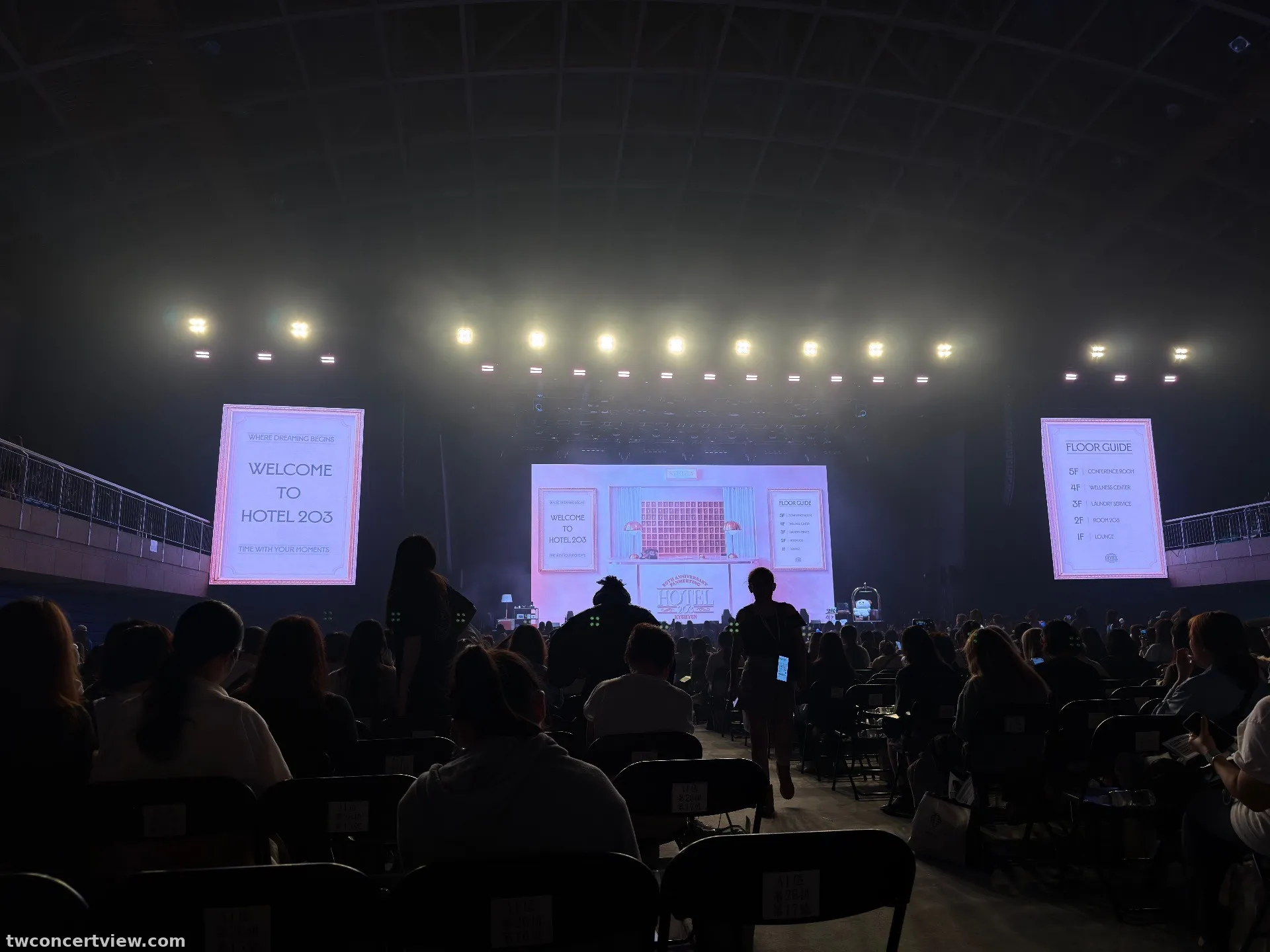 天母體育館 A 區 視野照片 - KYUHYUN 20th Anniversary Fanmeeting