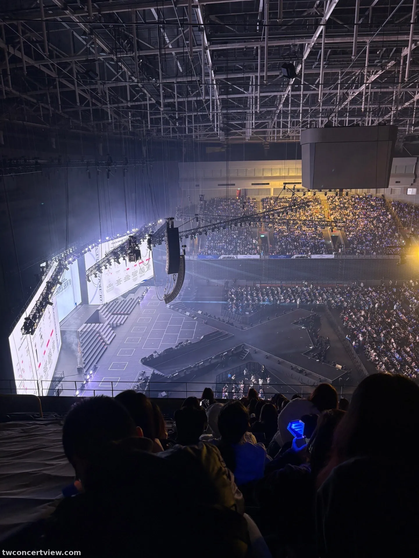 Kaohsiung Arena 508 Row 12排, Seat 11號 seat view - SUPER JUNIOR 20th Anniversary TOUR <SUPER SHOW 10> in KAOHSIUNG