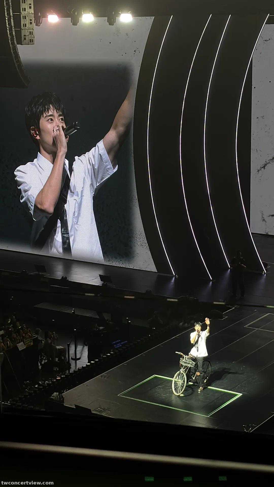 台北流行音樂中心 3-F 區 1排2號 視野照片 - JAEHYUN FAN-CON TOUR ＜Mono＞ in TAIPEI