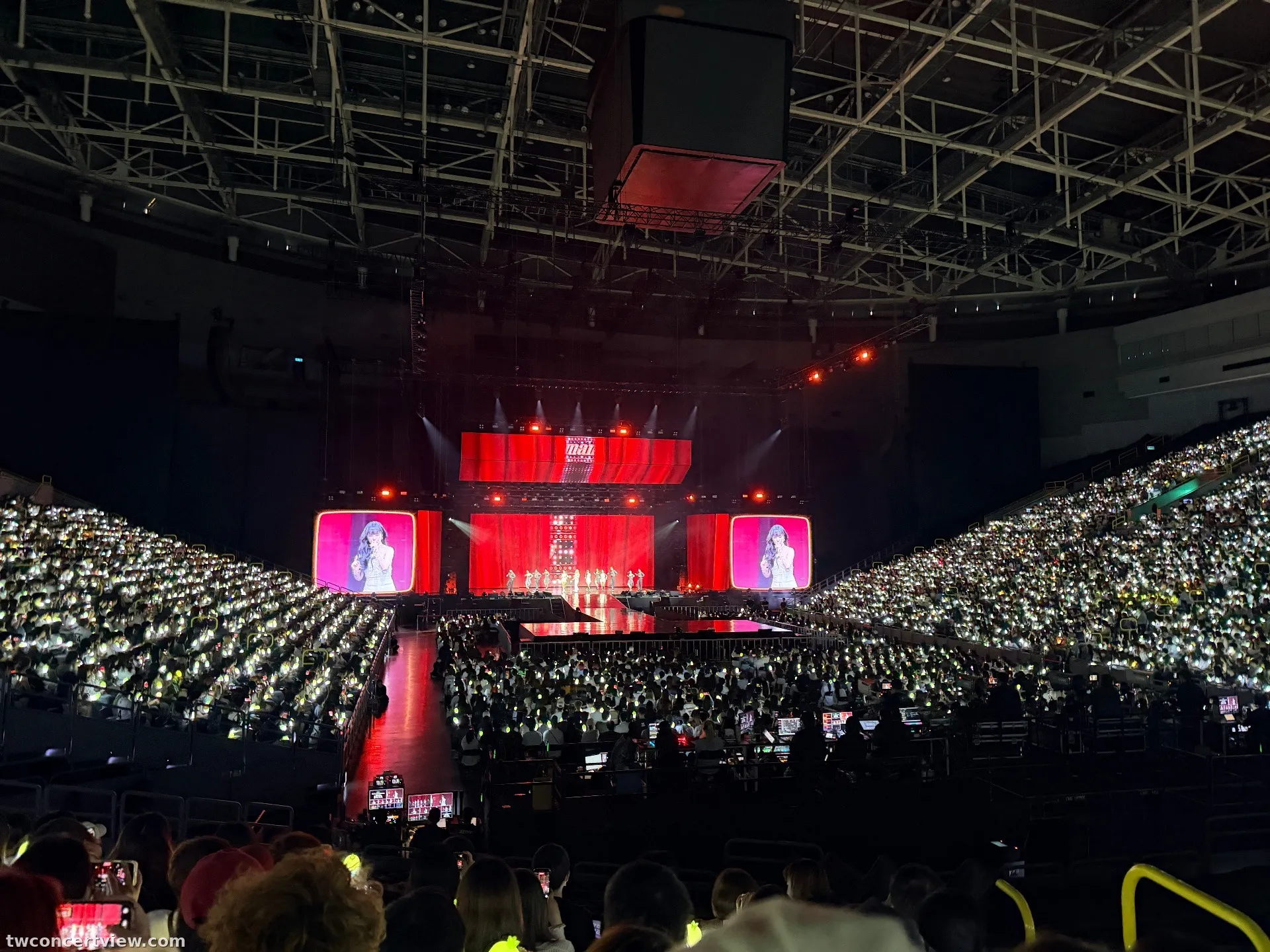 高雄巨蛋 212 區 15排20號 視野照片 - MAMAMOO 2026 WORLD TOUR <4WARD> in KAOHSIUNG