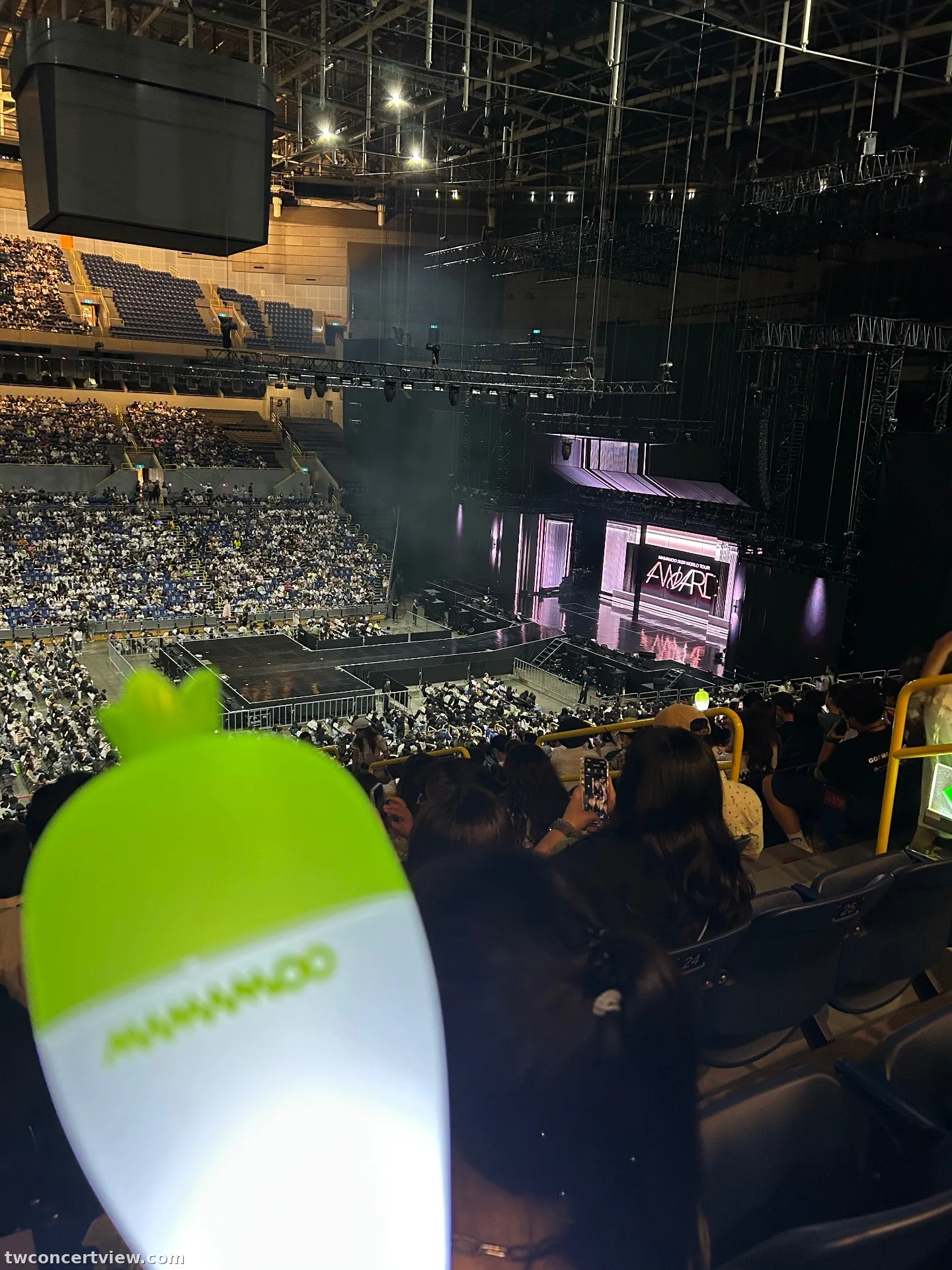 高雄巨蛋 219-1 區 41排21號 視野照片 - 2026 MAMAMOO WORLD TOUR <4WARD> in KAOHSIUNG