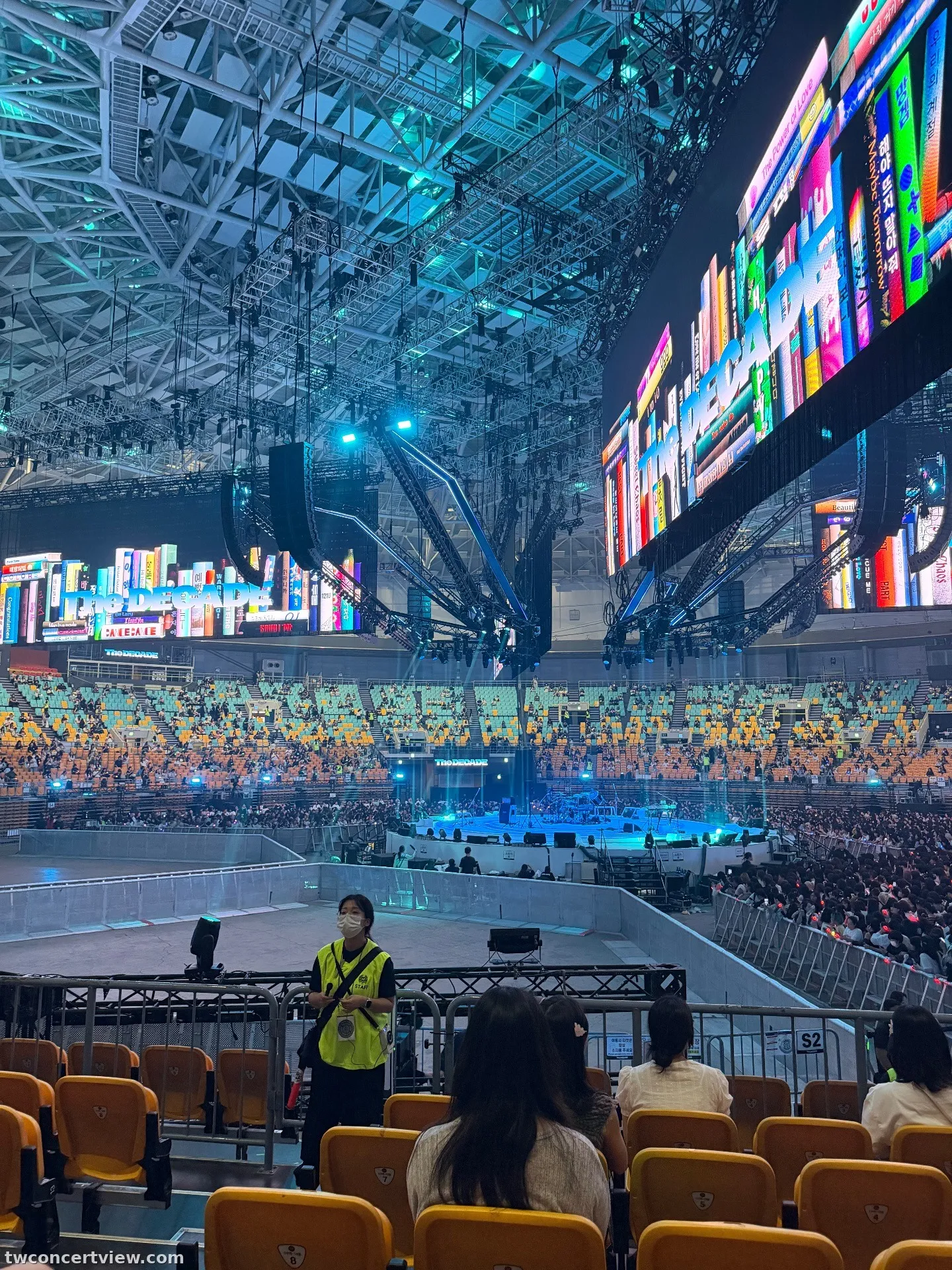 KSPO Dome 5 โซน แถว 17 ที่นั่ง 7 ภาพวิวที่นั่ง - DAY6 10th Anniversary <The DECADE> FINALE in SEOUL