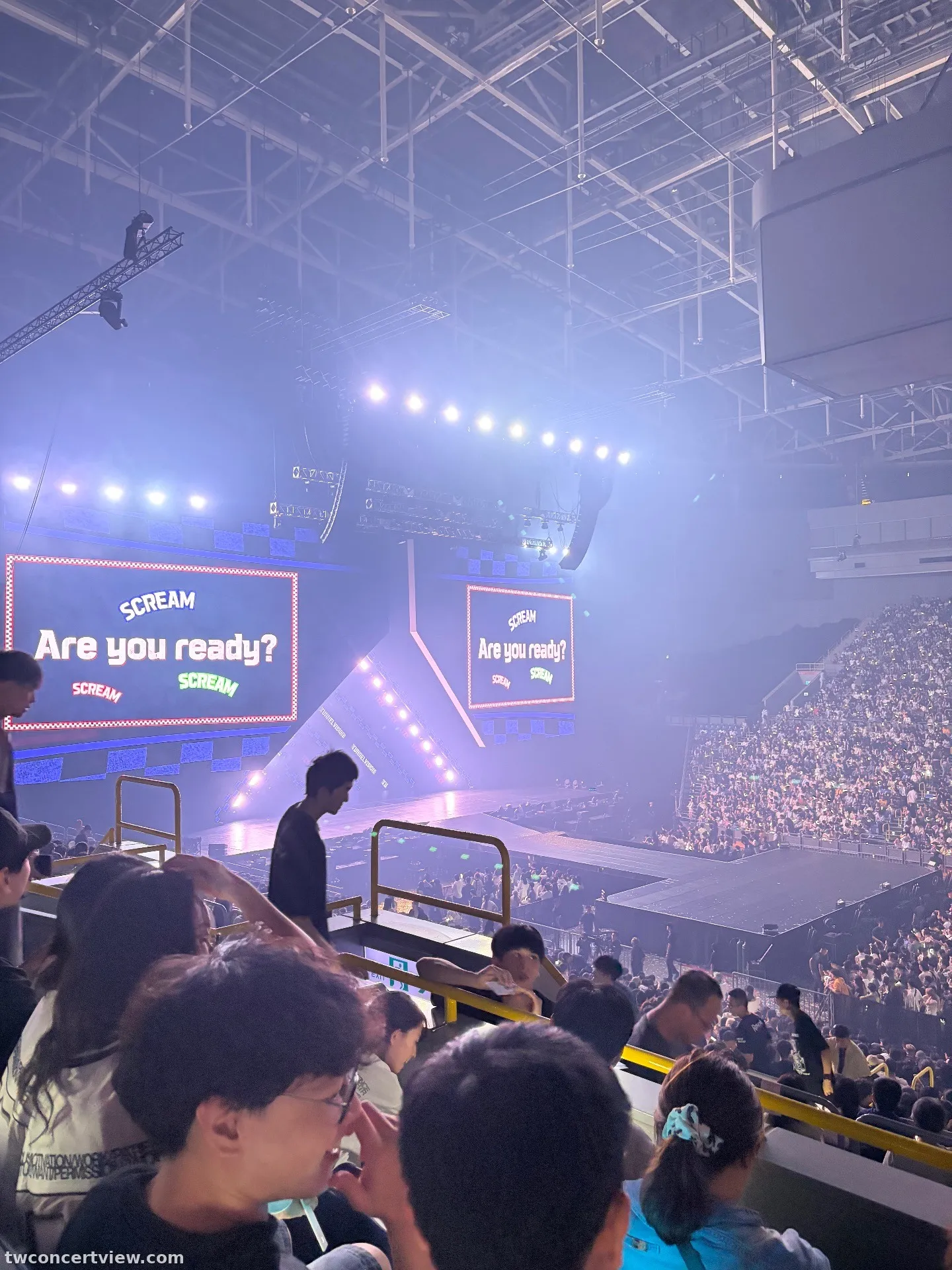 Kaohsiung Arena 209-1 โซน แถว 28 ที่นั่ง 6 ภาพวิวที่นั่ง - ITZY TUNNEL VISION IN KAOHSIUNG