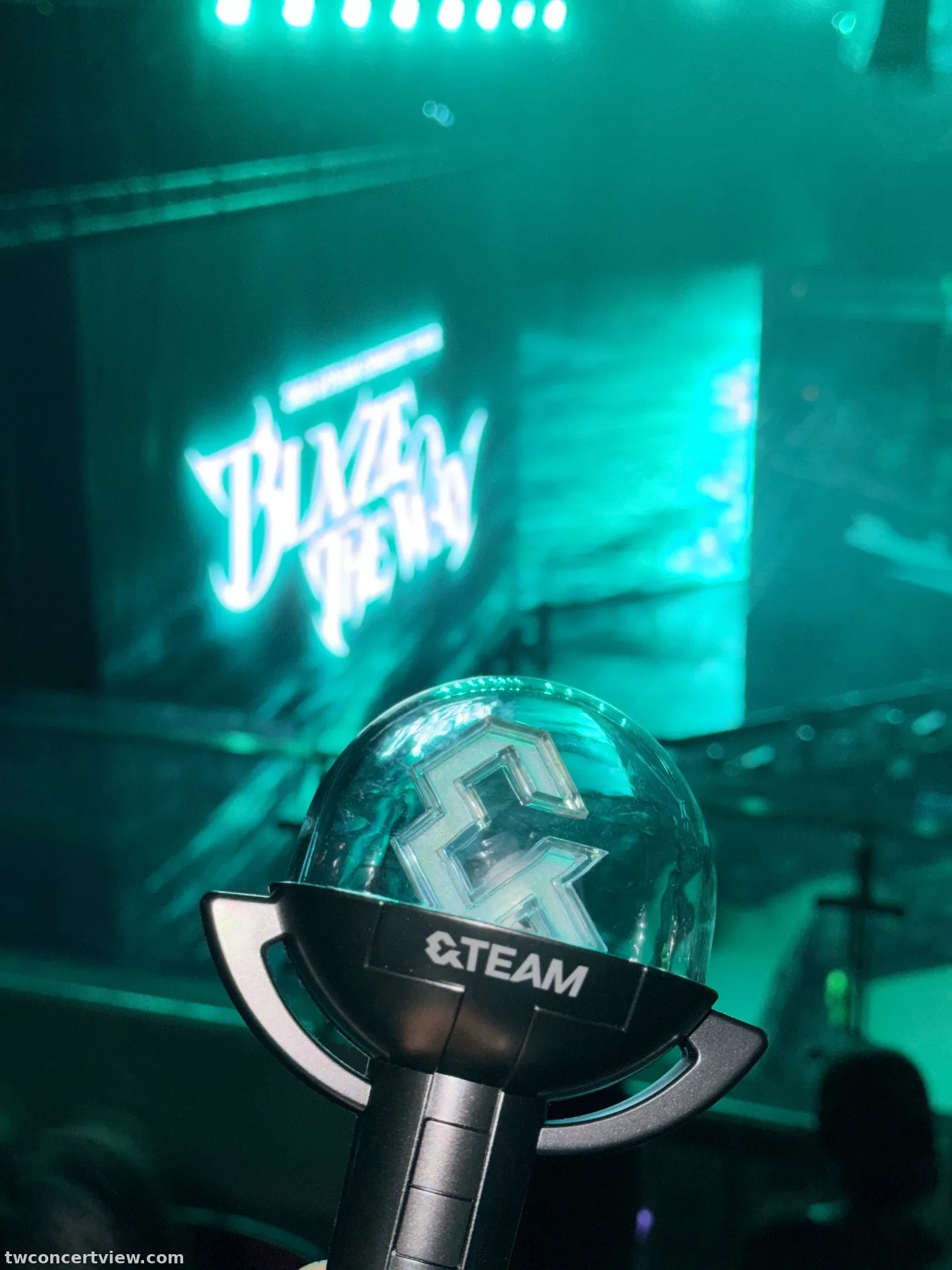 Inspire Arena 314 โซน แถว D ที่นั่ง 8 ภาพวิวที่นั่ง - &TEAM CONCERT TOUR ‘BLAZE THE WAY’ in INCHEON