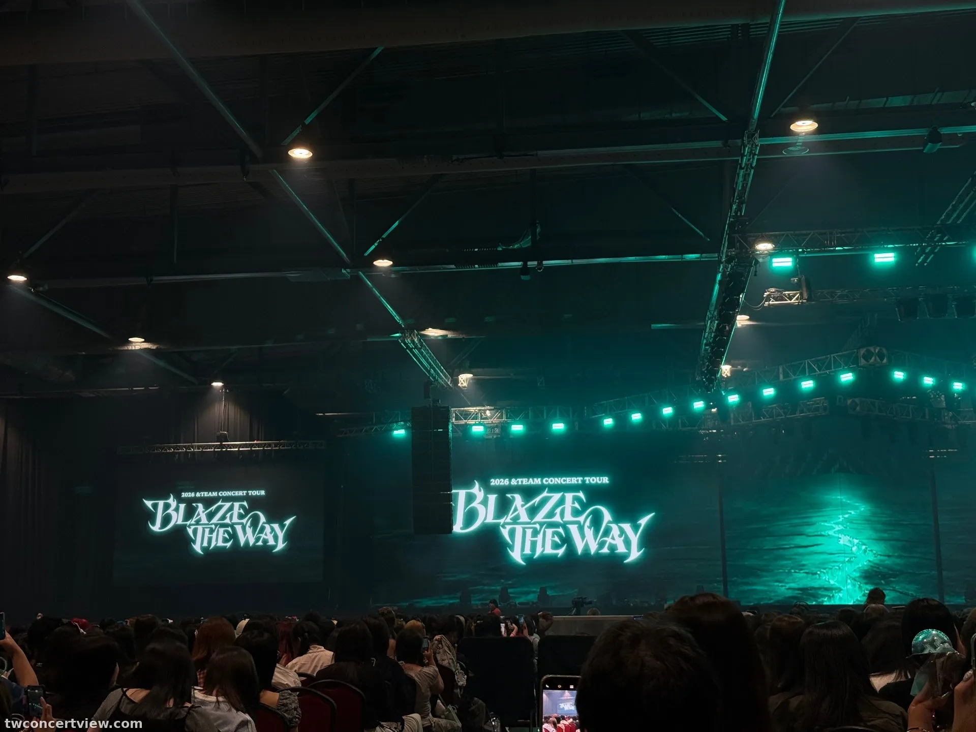 亞洲國際博覽館10號展館 B02 Row P, Seat 62 seat view - &team Blaze The Way