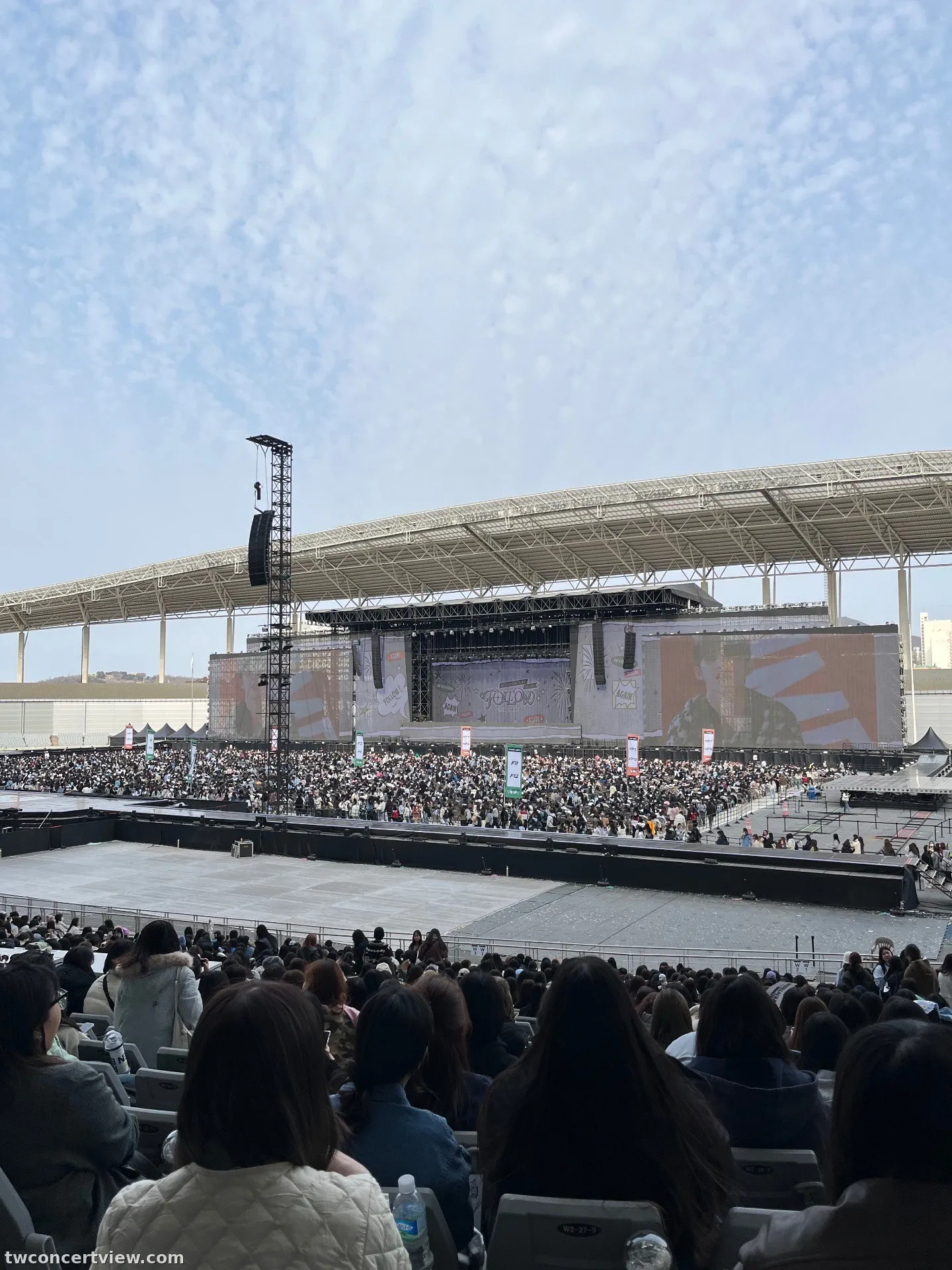 仁川亞運主體育場 W2 Row 30, Seat 27 seat view - SEVENTEEN