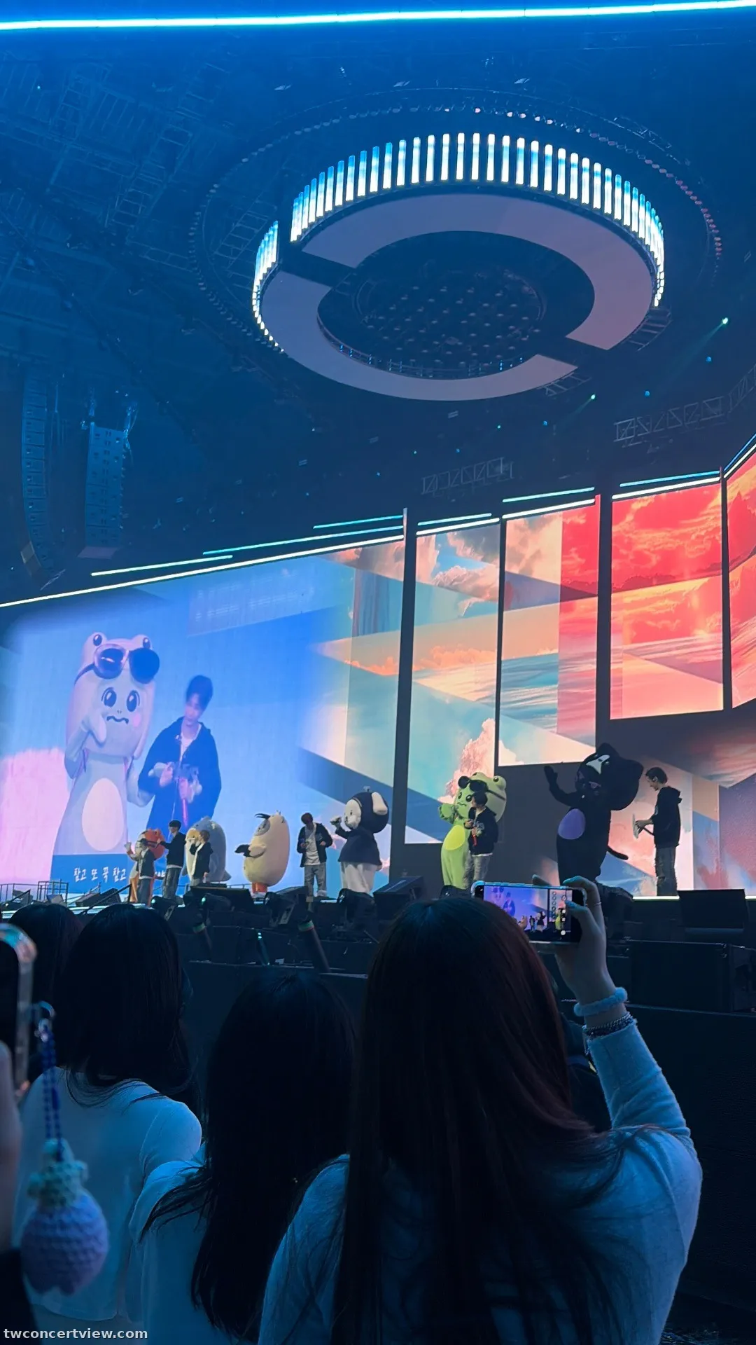 KSPO Dome C Row 前, Seat 中 seat view - MONSTA X THE:NEXUS