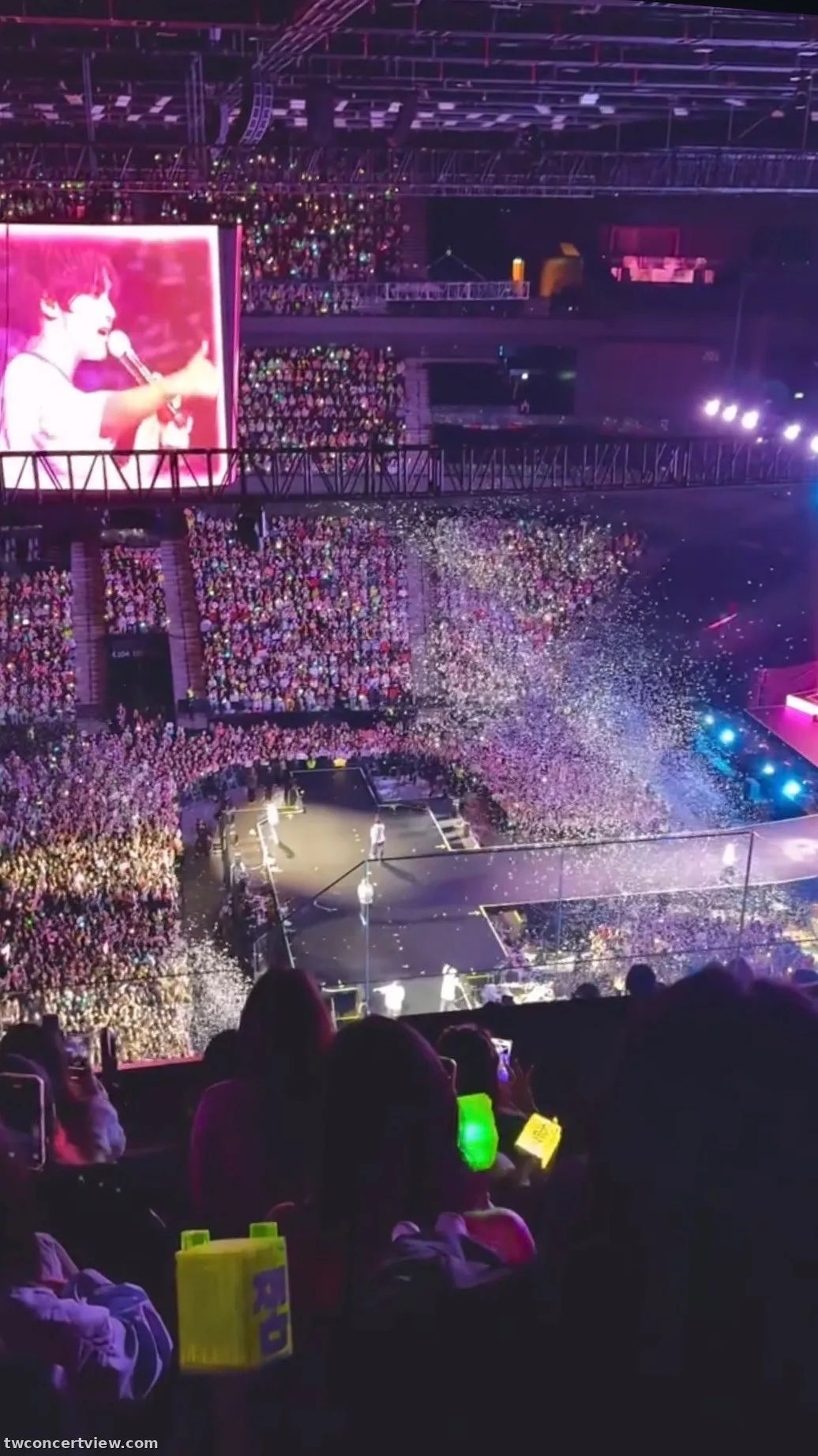 澳門銀河綜藝館 (Galaxy Arena) 315 區 H排14號 視野照片 - NCT 127 4TH TOUR 'NEO CITY : MACAU - THE MOMENTUM'