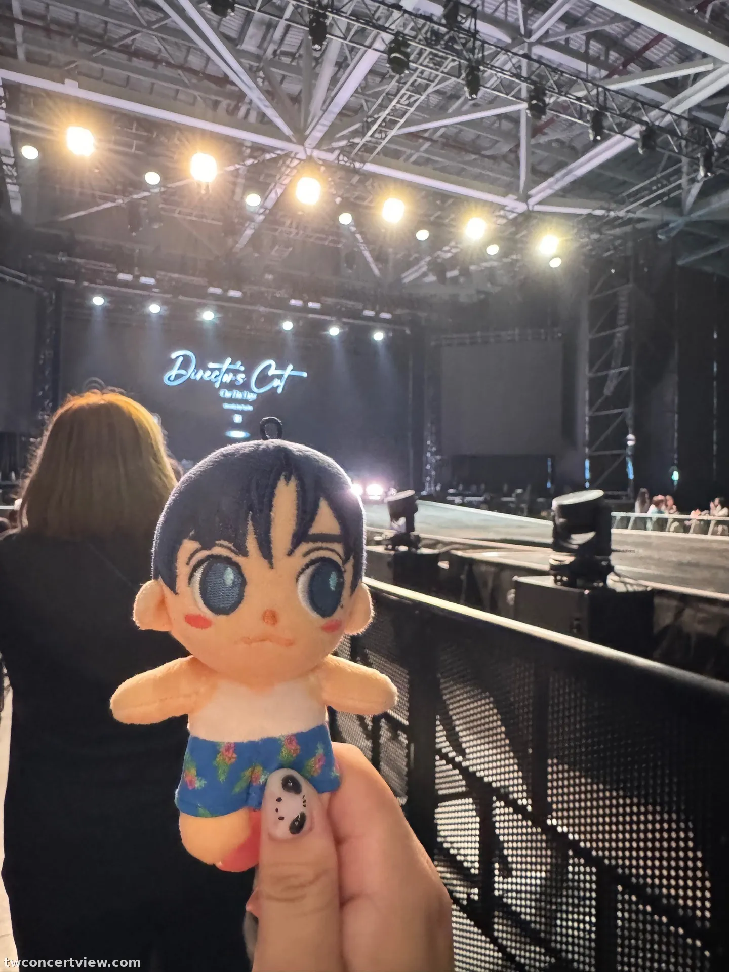 桃園會展中心 A1 區 12排2號 視野照片 - 2025 JUNG YONG HWA LIVE ‘Director’s Cut: Our Fine Days’ in TAIPEI