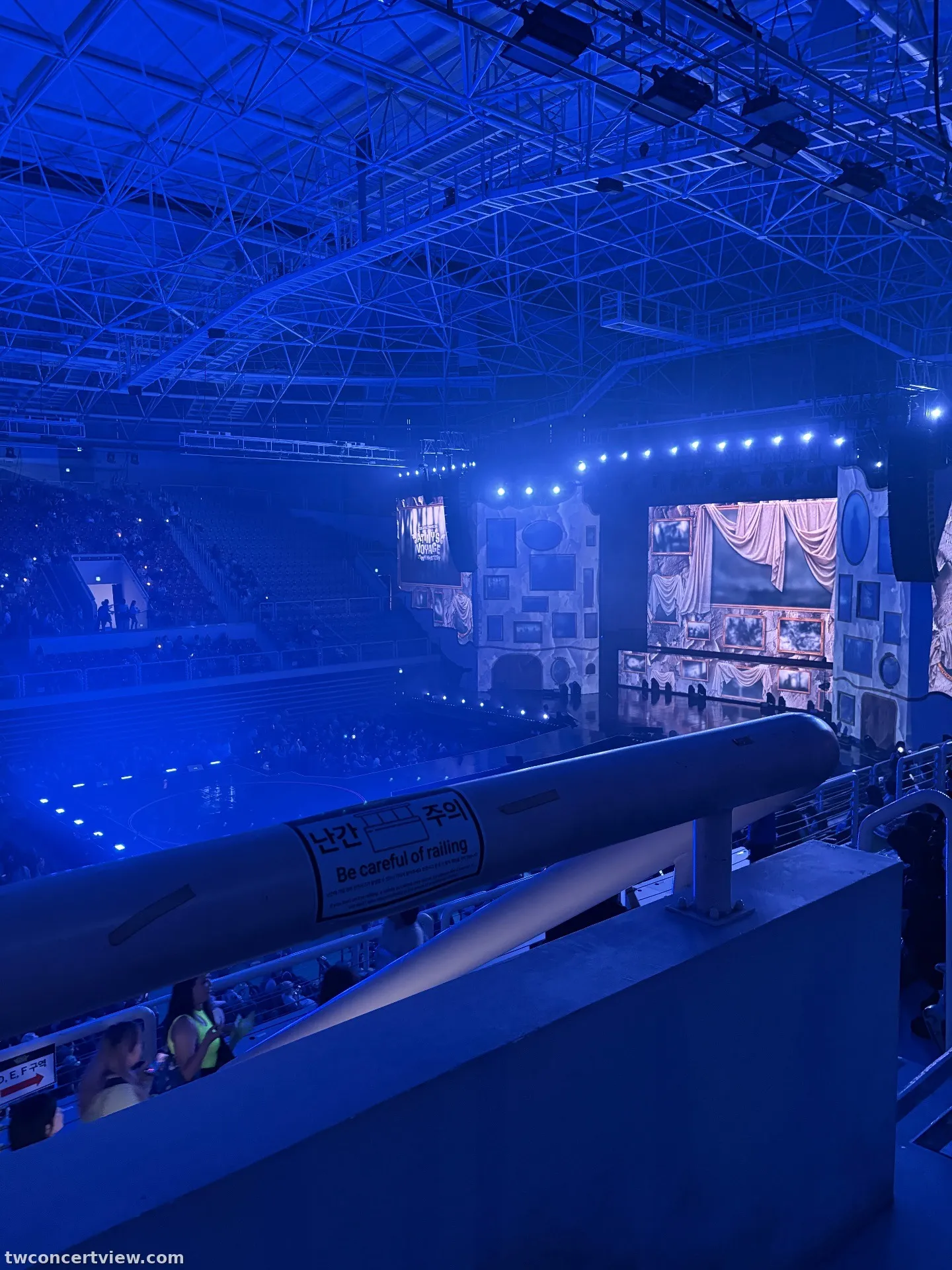 高麗大學化汀體育館（Tiger Dome） C 區 12排30號 視野照片 - 2026 ATEEZ FANMEETING ATINY'S VOYAGE : TINY MYSTERY